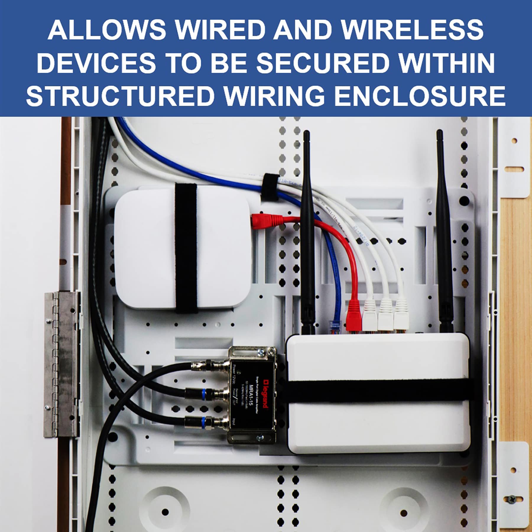 Legrand Universal Mounting Plate in the Network Enclosures ...