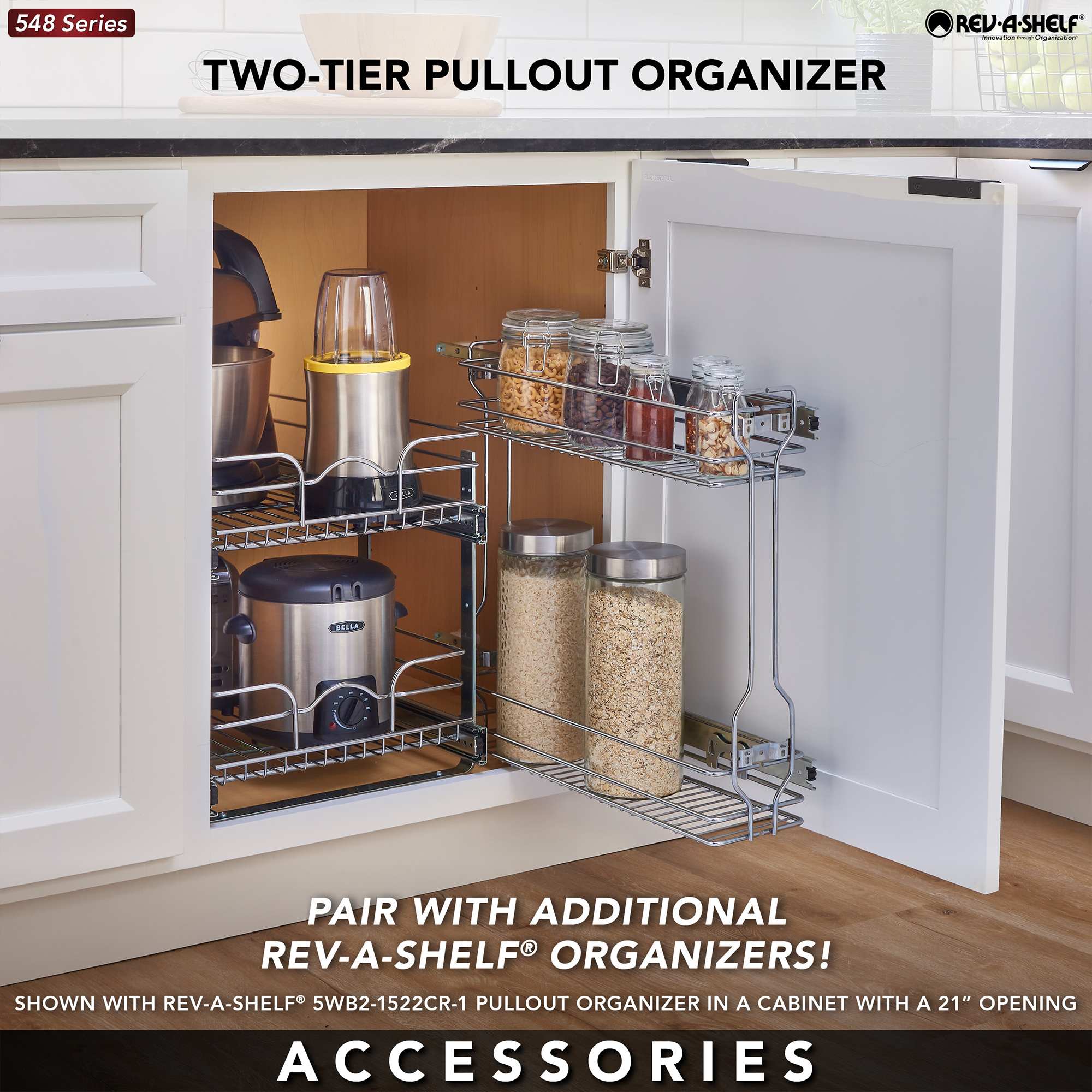 Rev-A-Shelf 322350 Pull-Out-Cabinet-Baskets - View #6