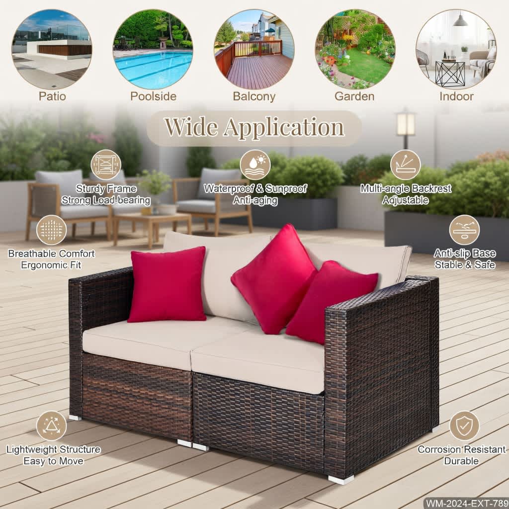 VERYKE 6165598114790 Patio-Conversation-Sets - View #4