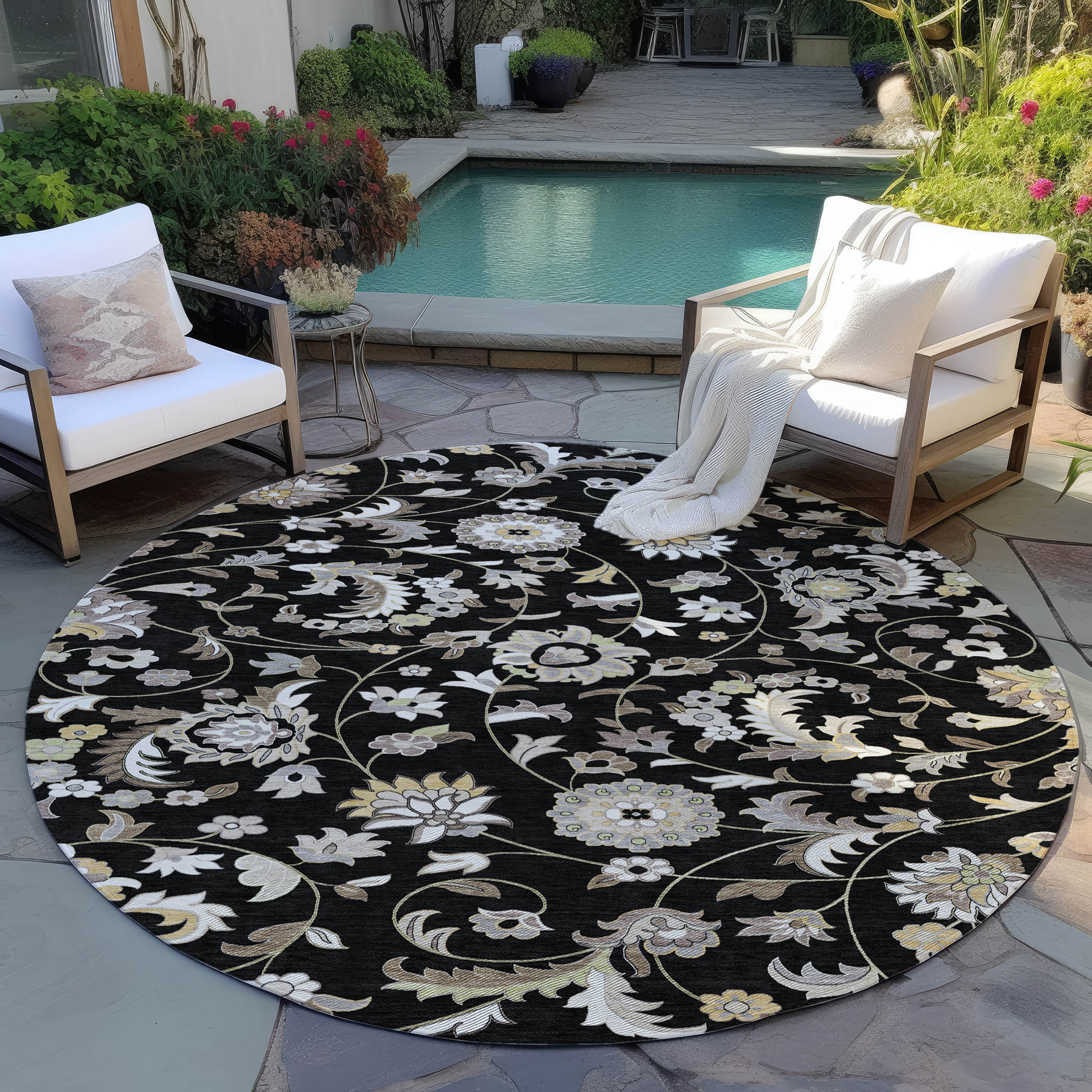Addison Rugs ACN1006BK8RO rugs - View #7