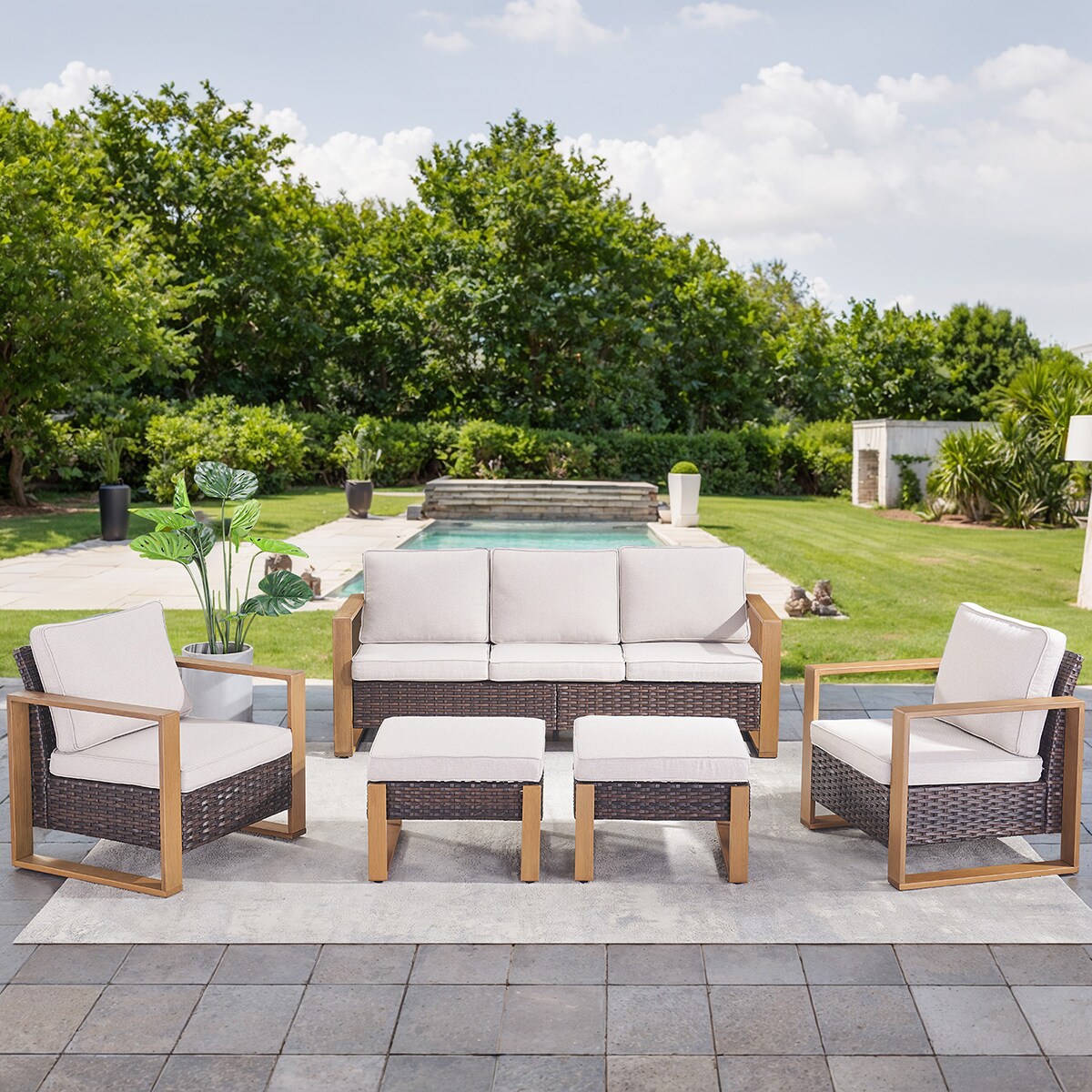 Rilyson FS126128130-2 Patio-Conversation-Sets - View #4