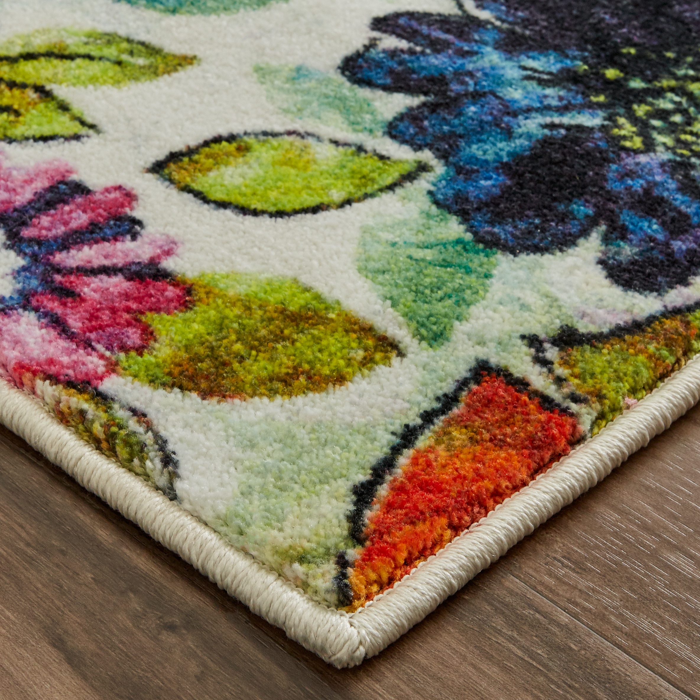 Colorful Floral Rugs