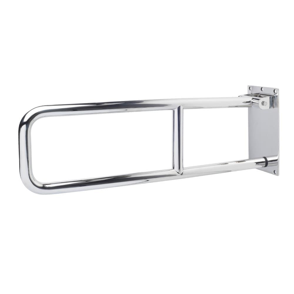 CSI Bathware BAR-FB29-125-PO Flip up 29-in Polished Stainless Wall Mount ADA Compliant Swing Up Grab Bar (500-lb Weight Capacity)