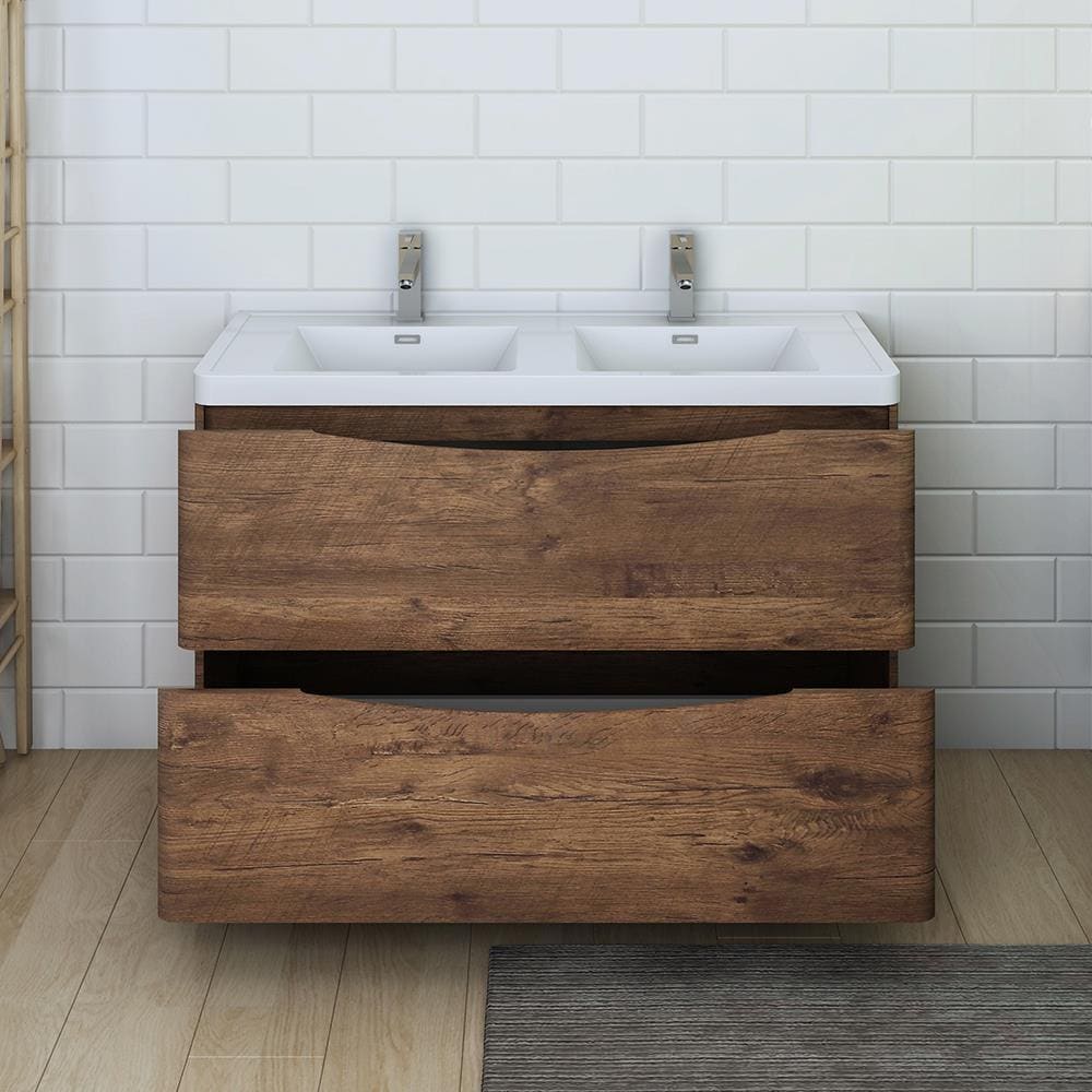 Fresca FCB9148RW-D-I Bath-Vanity-Combo - View #4