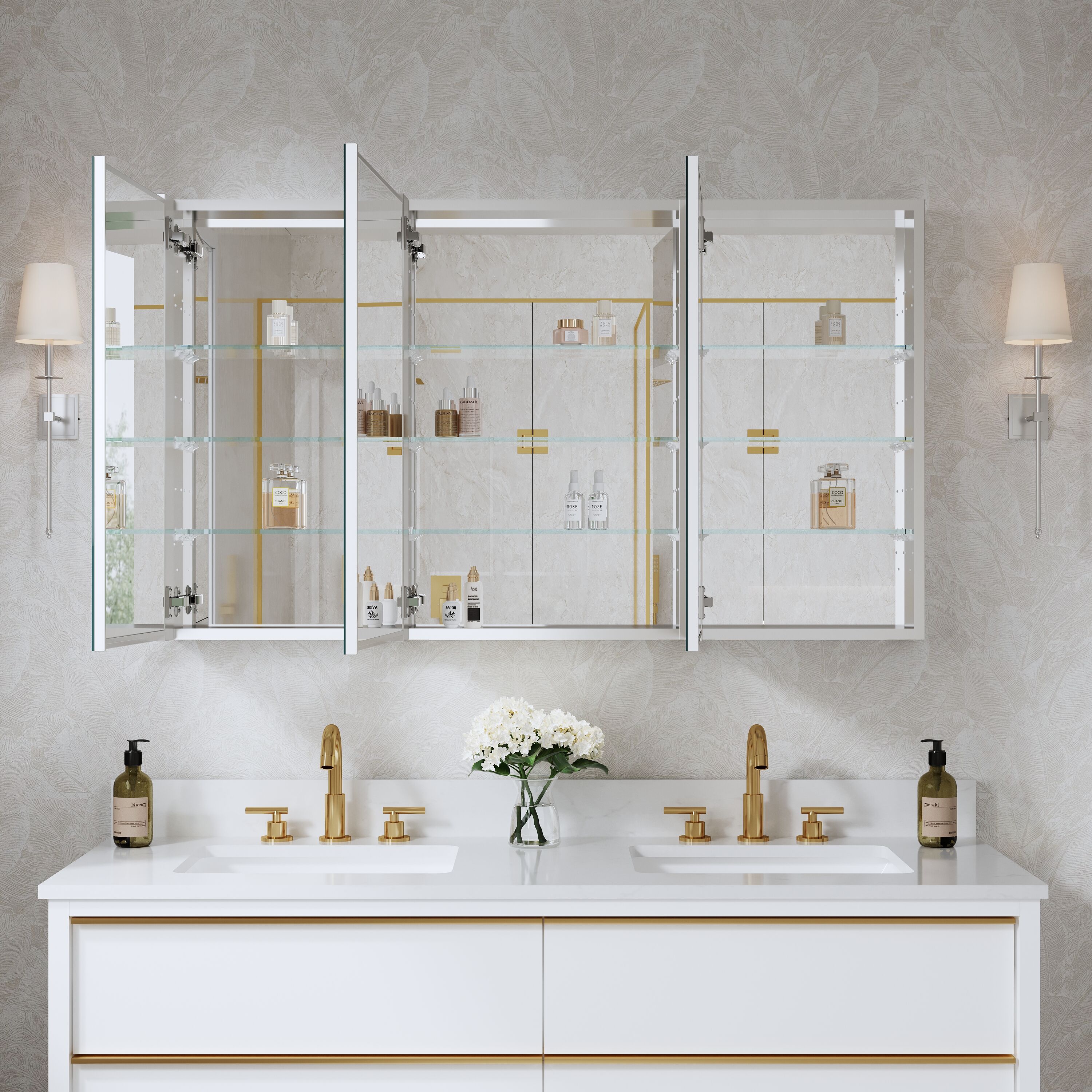WELLFOR EXM-7236JTFL Bathroom-Medicine-Cabinets - View #15