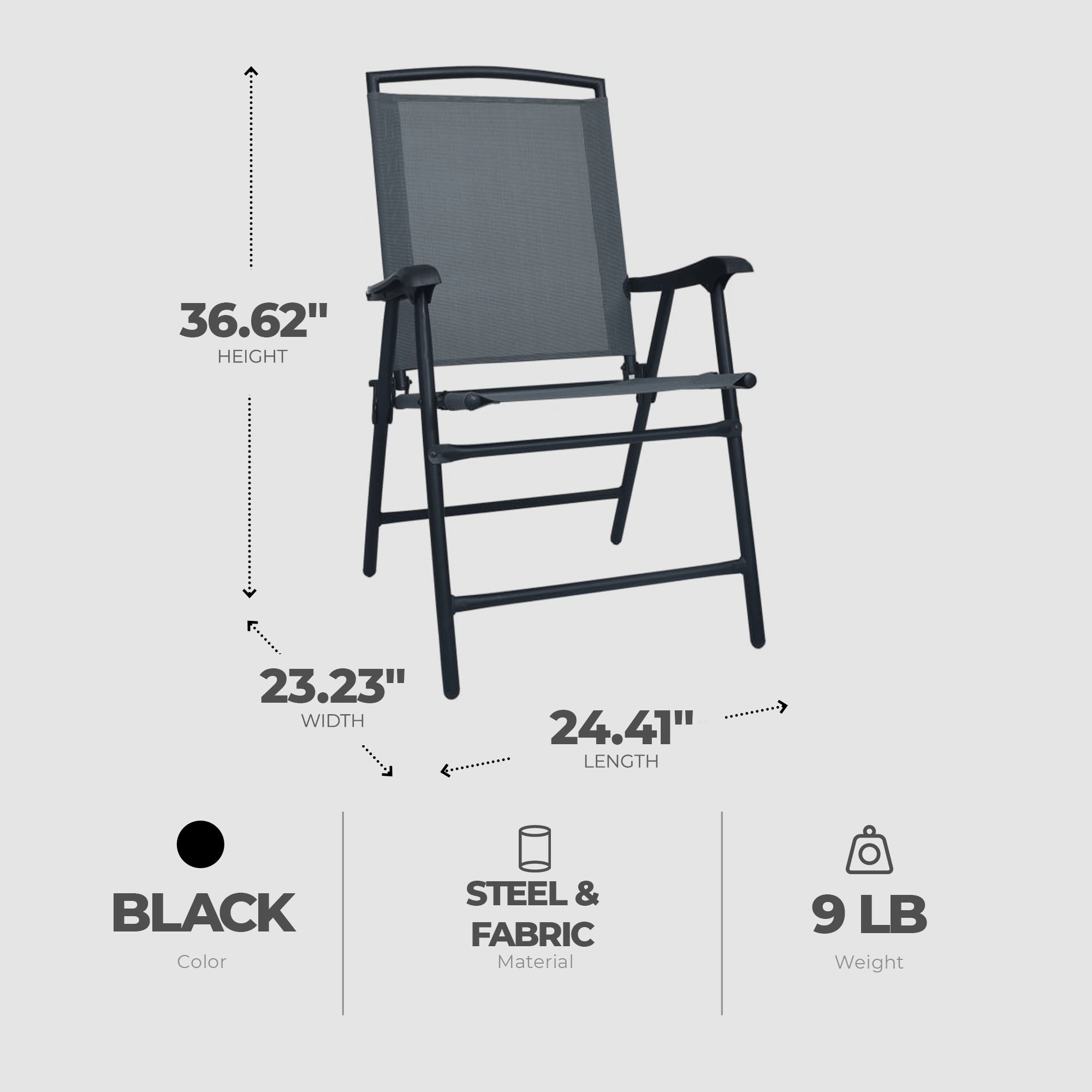 Four Seasons Outdoor Product 399393 Beach-Camping-Chairs - View #4