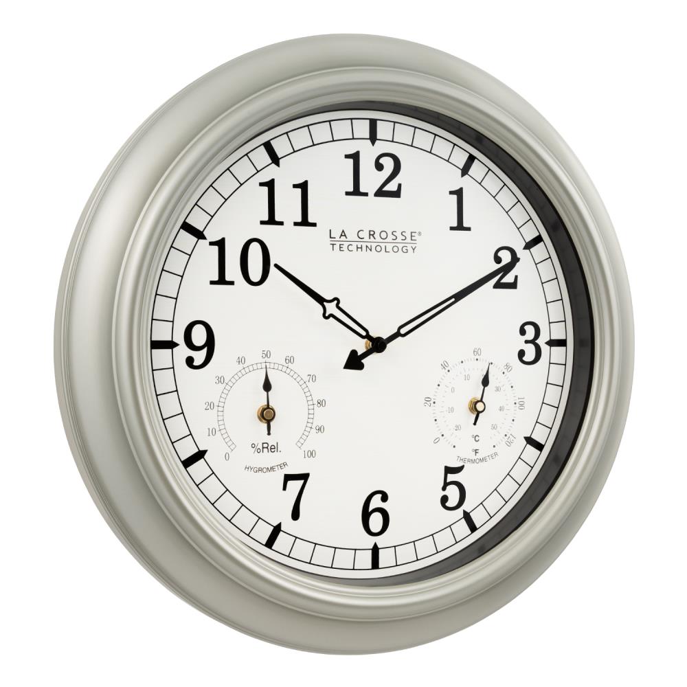  The Ultimate Wall Clock - 14 Atomic, Black, Easy to