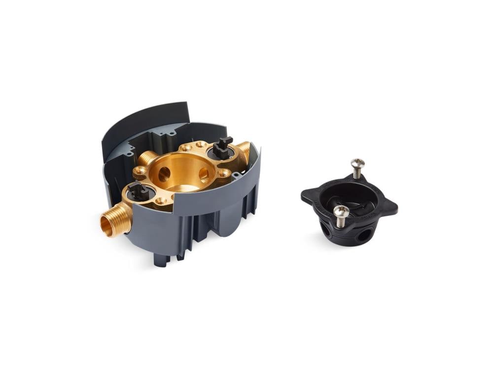 KOHLER K-8300-KS-NA Rite-Temp 1/2-in ID Copper sweat x 1/2-in OD Copper sweat Brass Pressure balancing valve