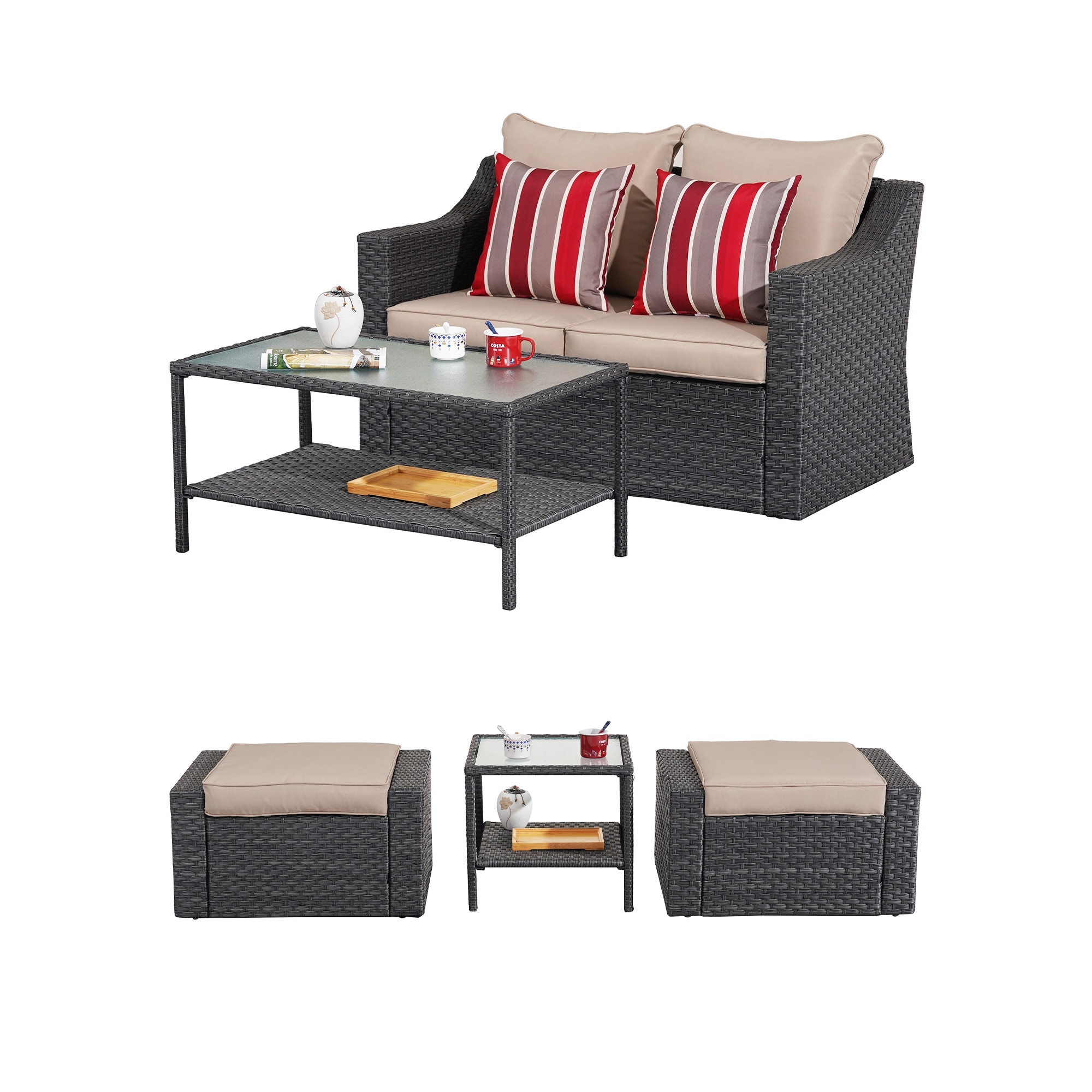 Maincraft D01-PFS73 Patio-Conversation-Sets - View #4