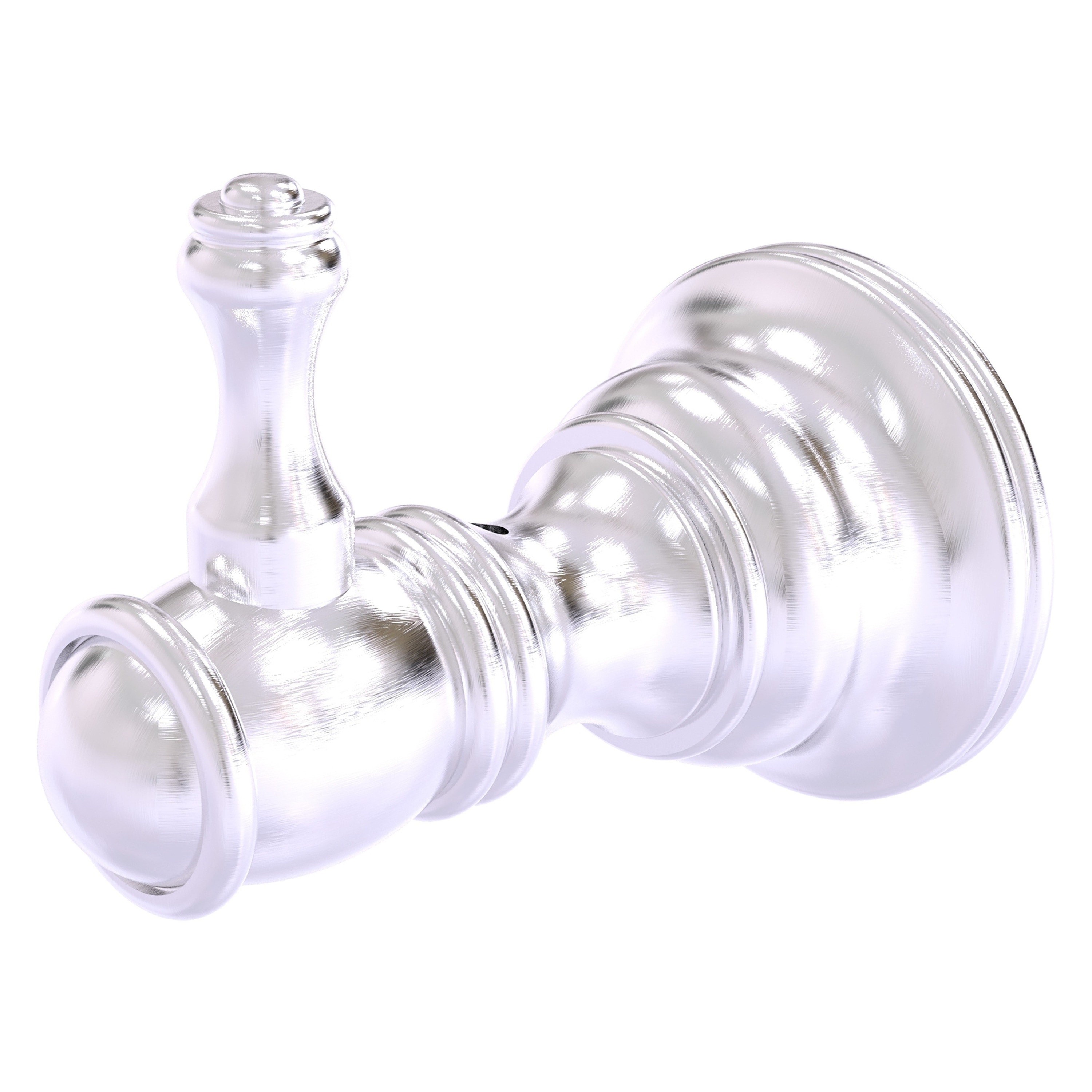Allied Brass CL-20-SCH Carolina Satin Chrome Single -Hook Wall mount Towel Hook