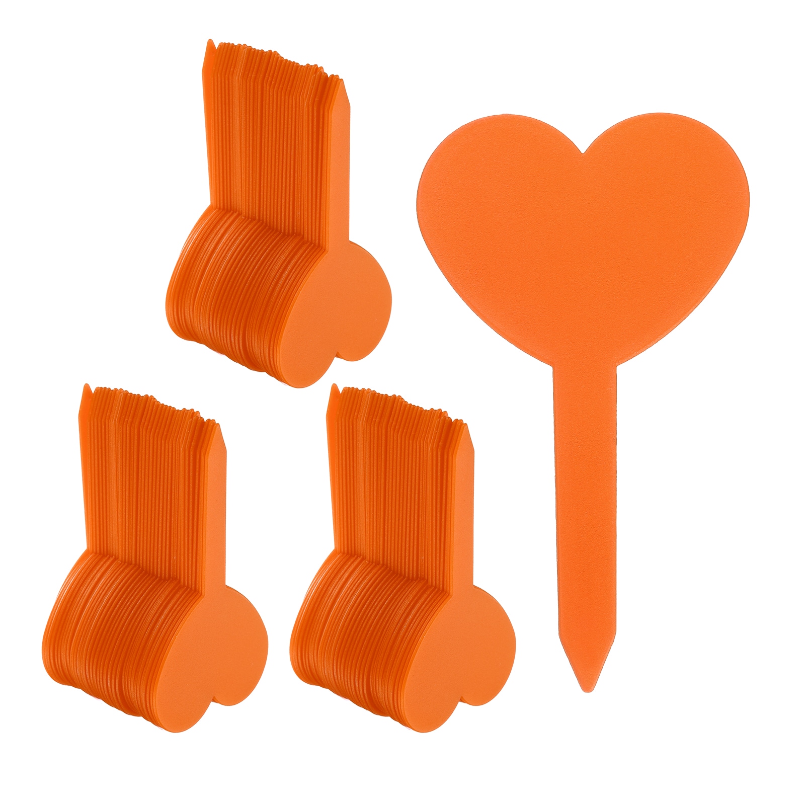 Harfington - 200pcs Plastic Plant Labels 3.26 x 1.97 Inch Reusable Waterproof Sun-Proof Garden Ta...
