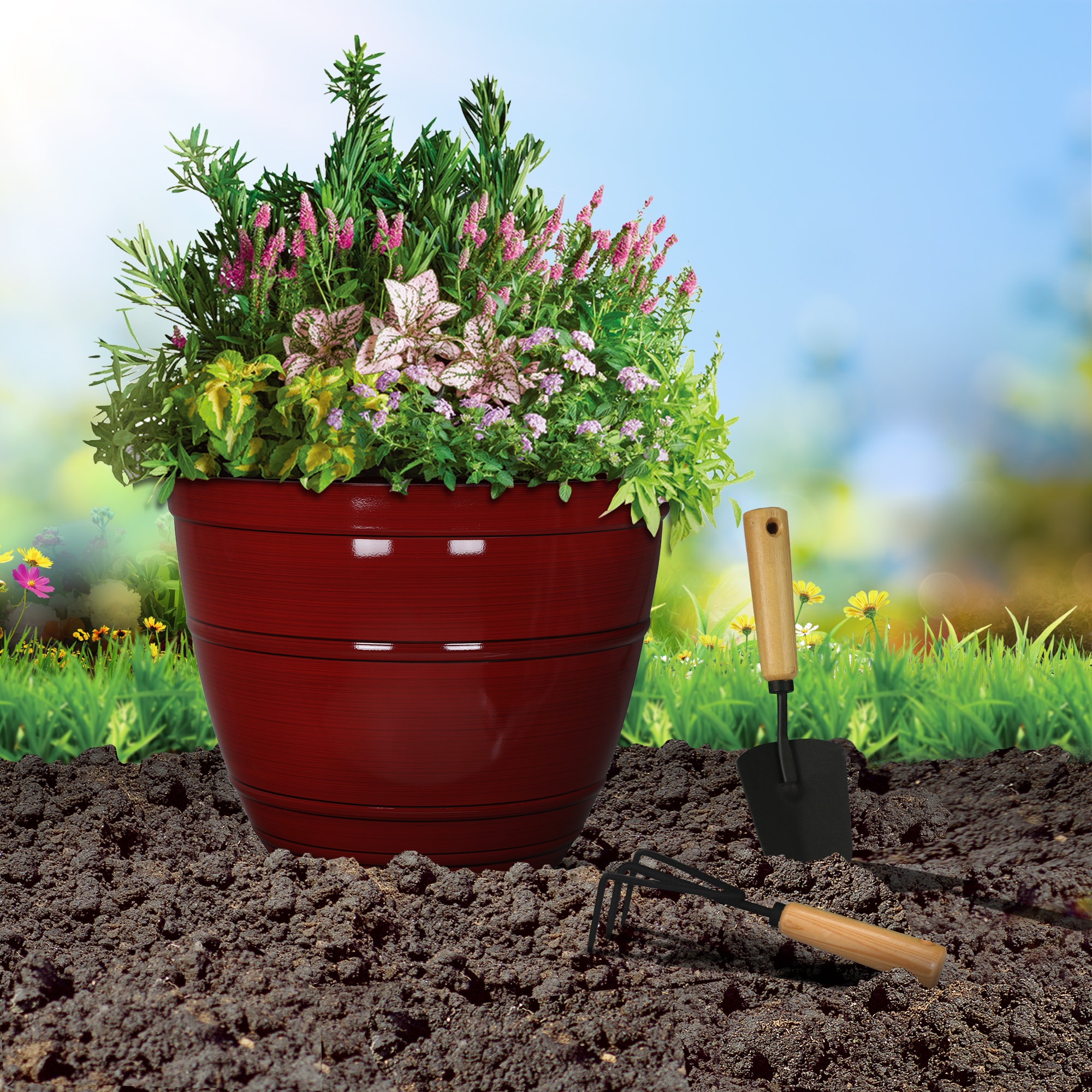 Style Selections PLH1522BRH Planter-Window-Box - View #2