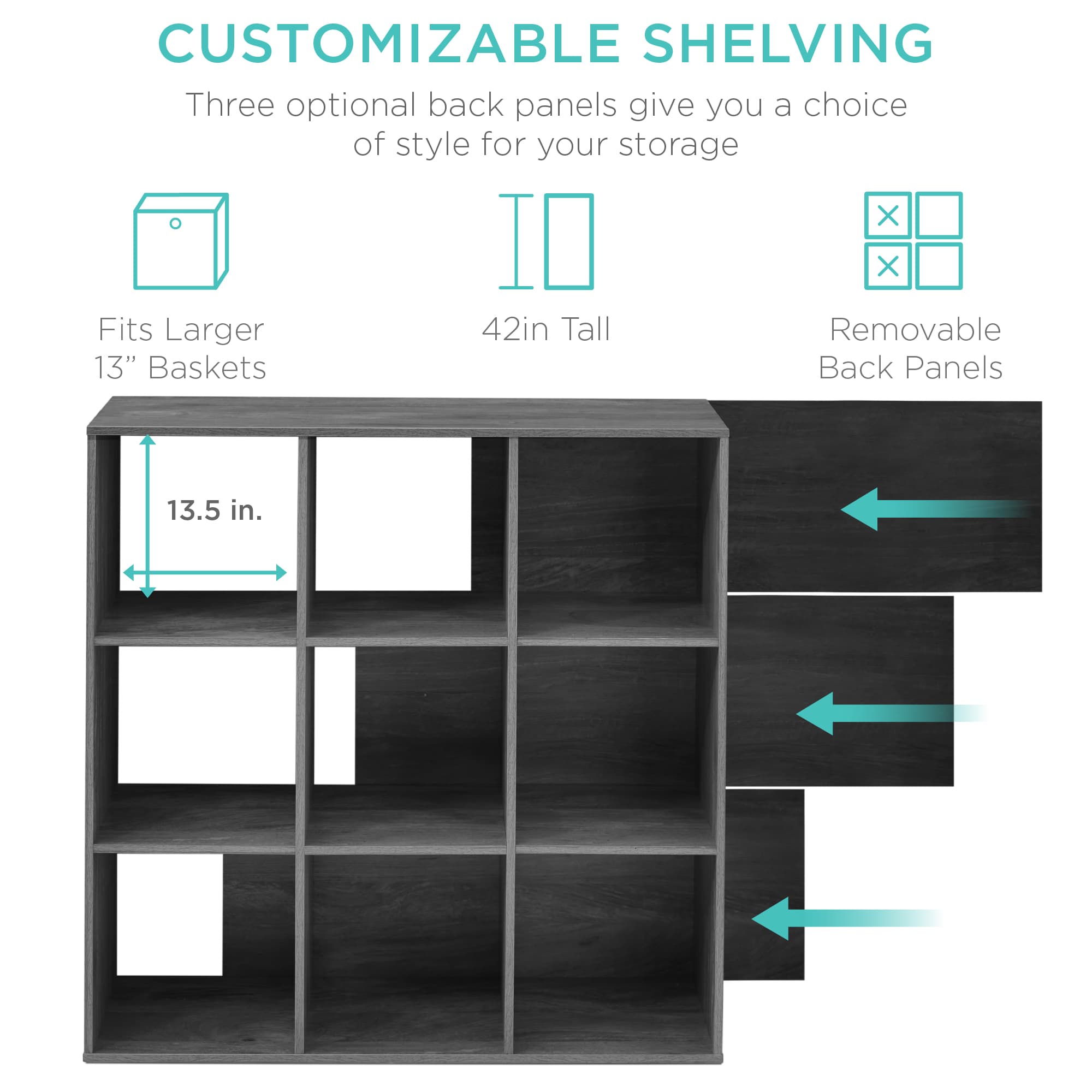 Best Choice Products SKY8755 bookcases - View #2