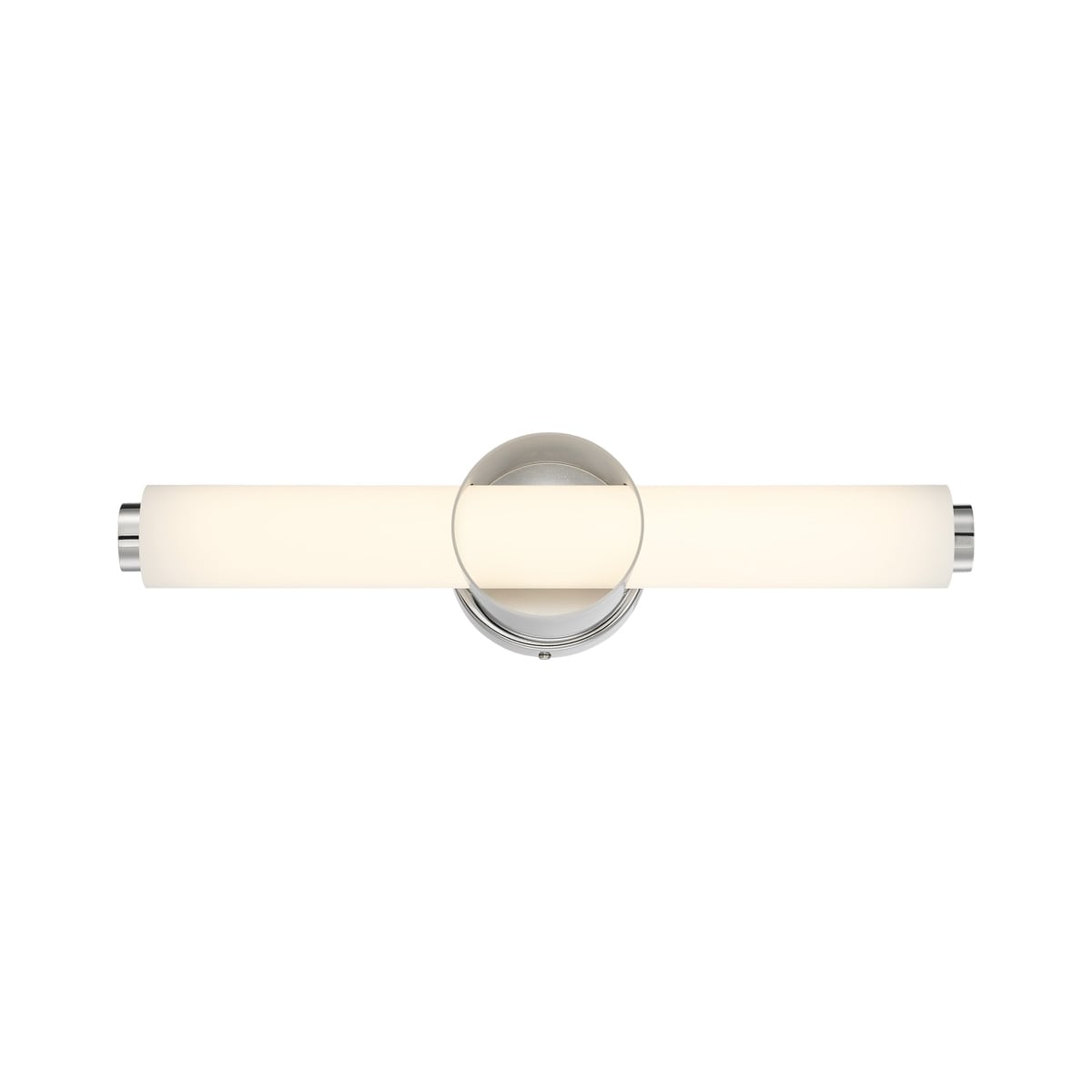 Eurofase 39316-028 Santoro 19.5-in 1-Light Chrome LED Modern/Contemporary Vanity Light Bar