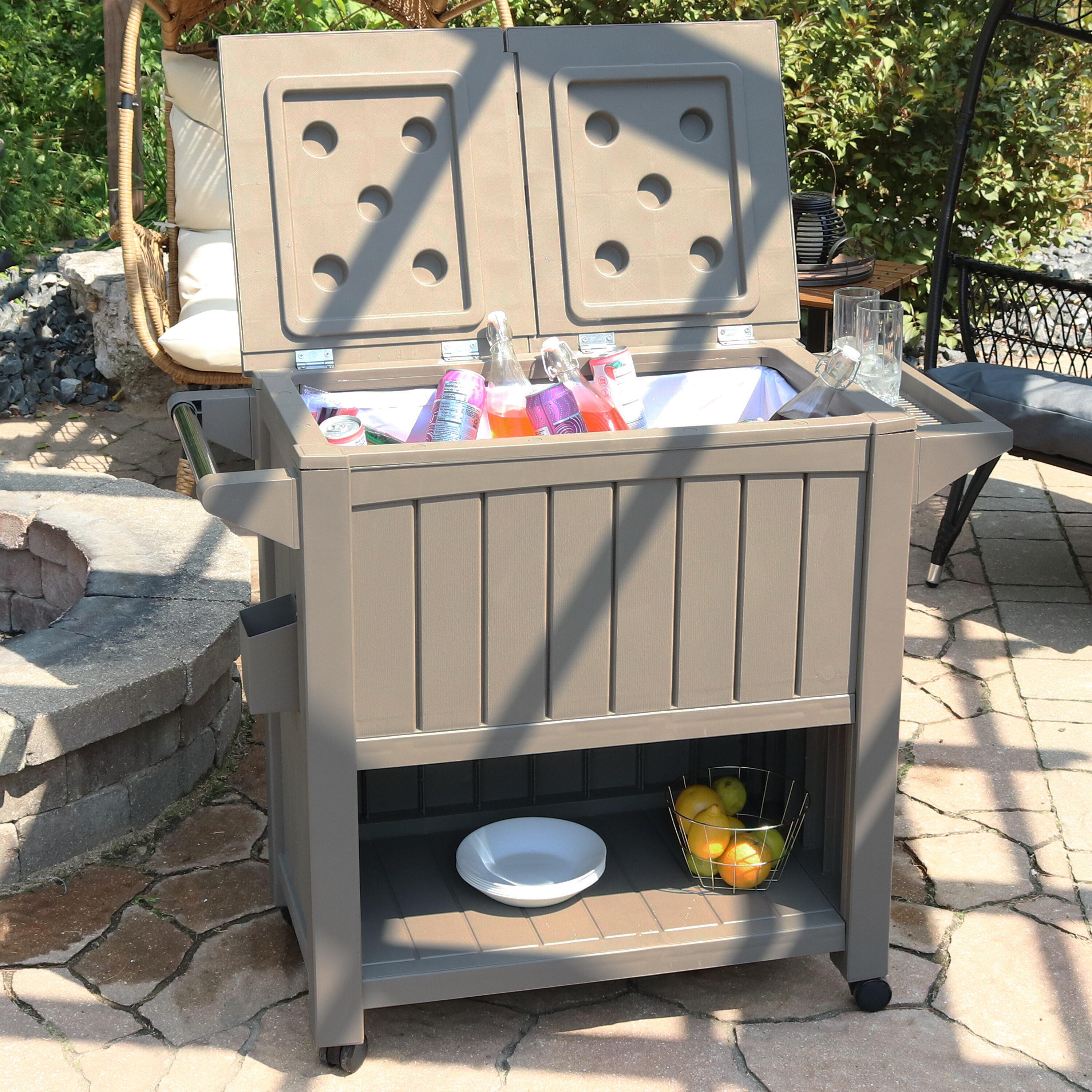 Sunnydaze Decor TST-016 Serving-Trays-Caddies - View #11