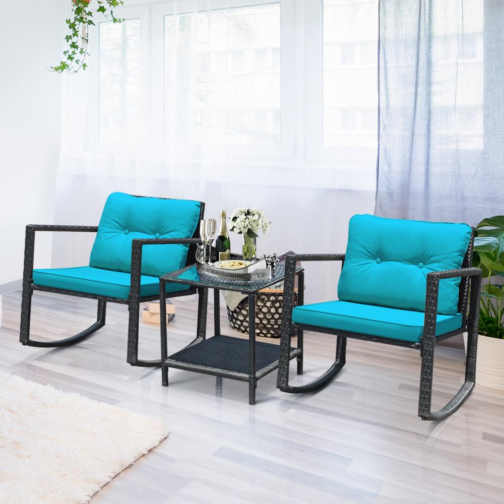 Costway HW62861BL Patio-Conversation-Sets - View #4