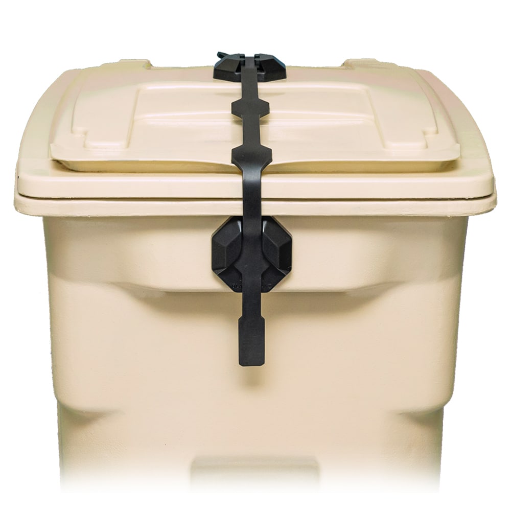 Trash Can Lid Lock Garbage Can Lid Lock for Small Animals 