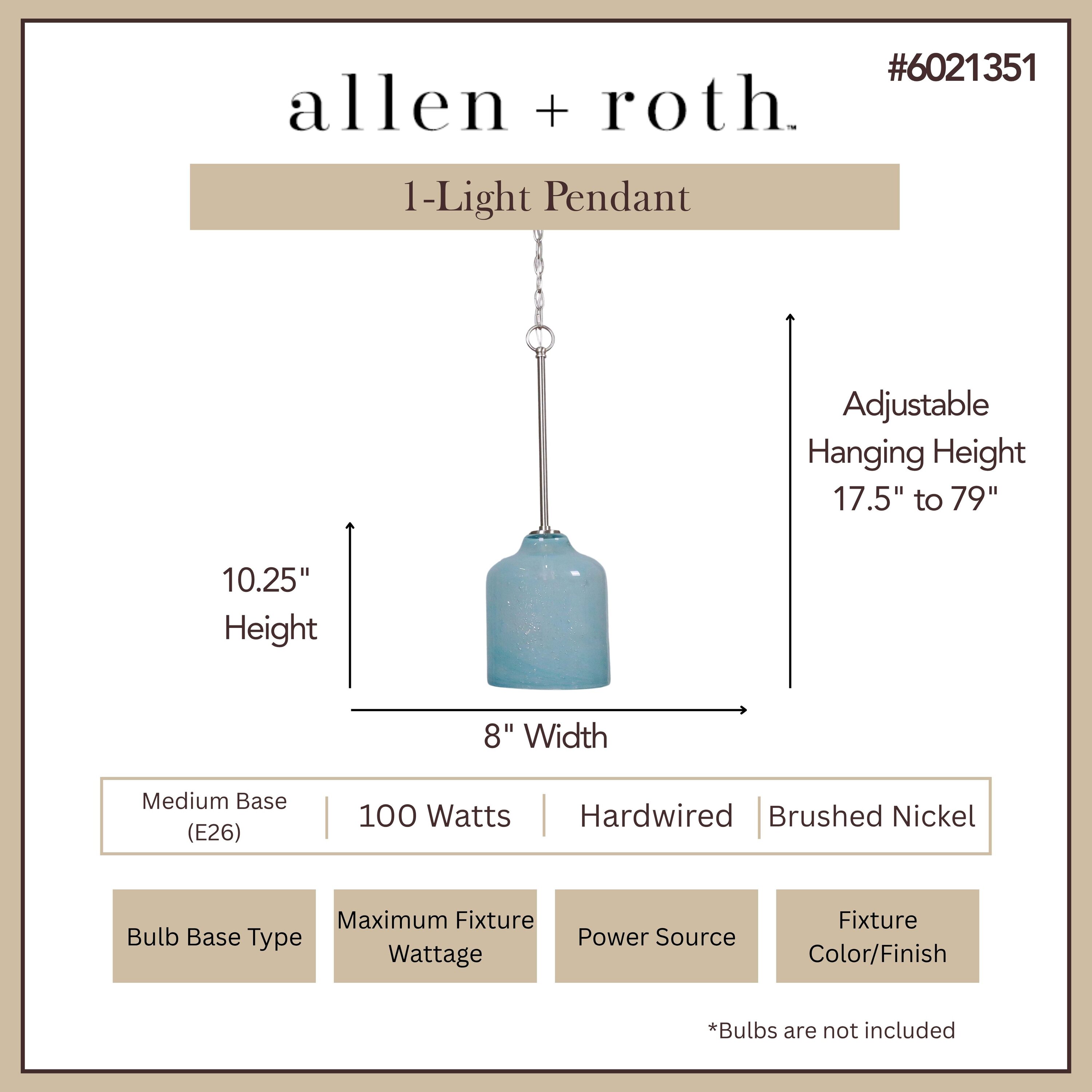 allen + roth PL36-1BNK Pendant-Lights - View #3