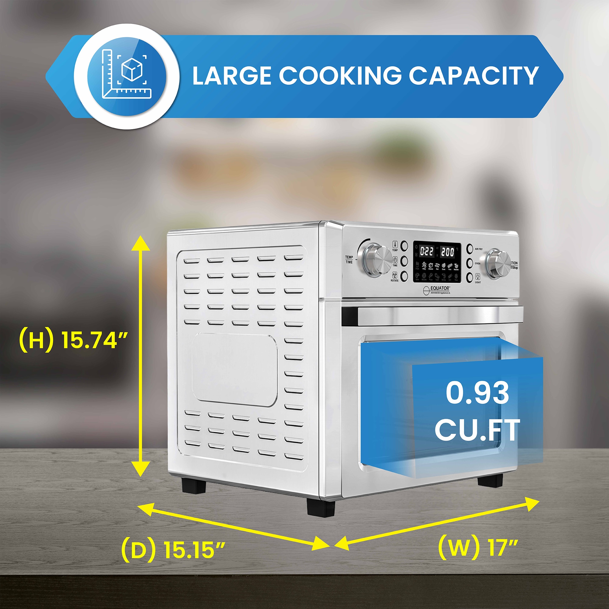Equator Advanced Appliances AF 500 Air-Fryers - View #14