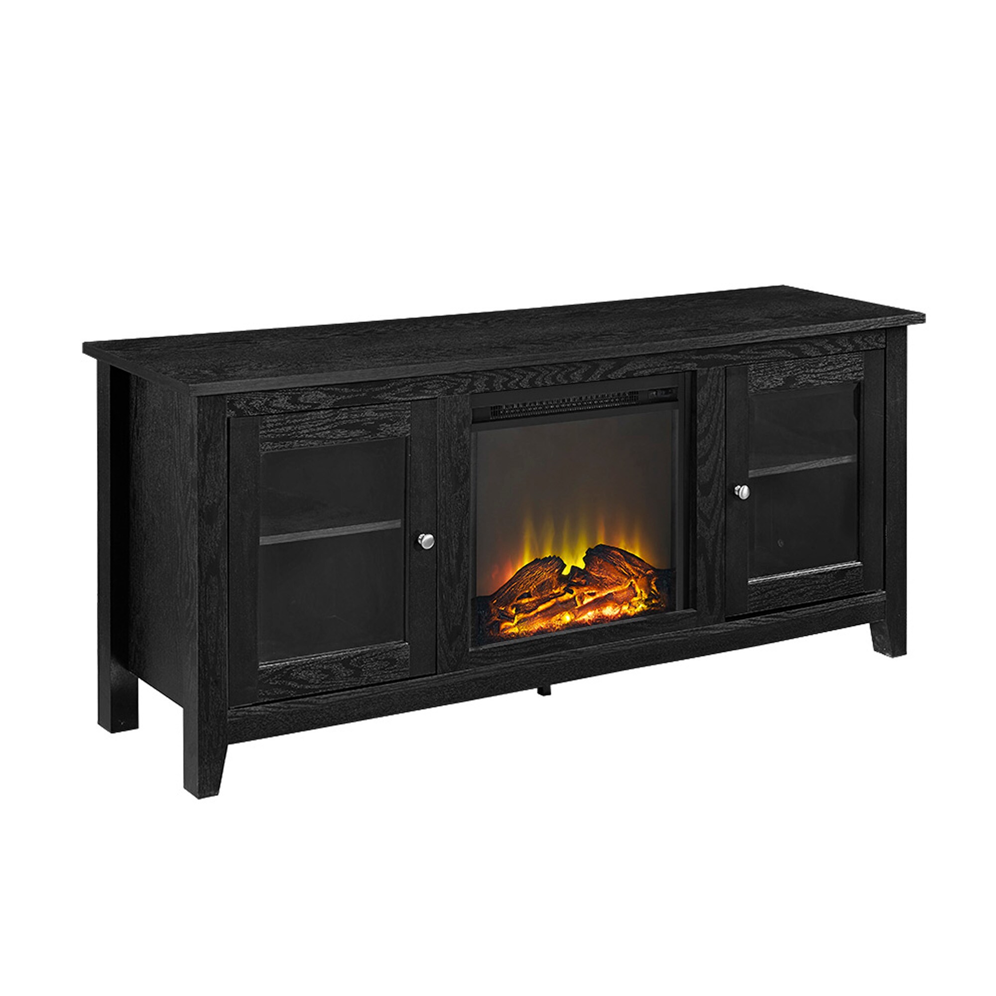 Walker Edison W58FP4DWBL Electric-Fireplaces - View #5