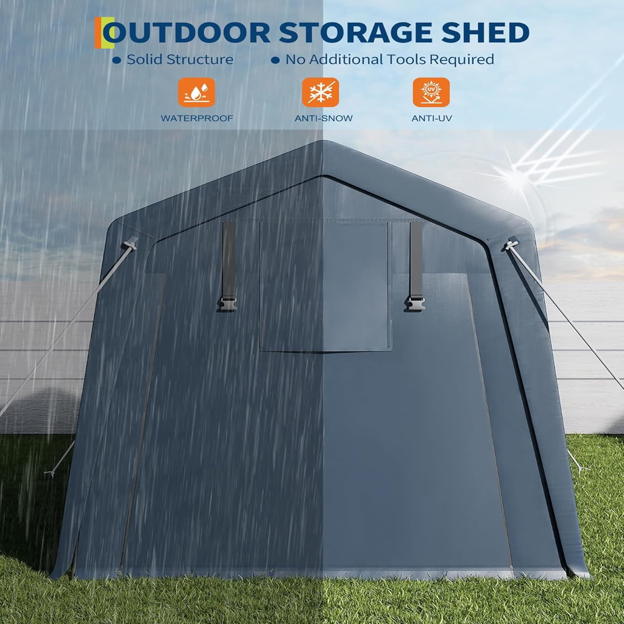 Qeetex LSHQQPPG-33A4SDYT Carport-Covers - View #4