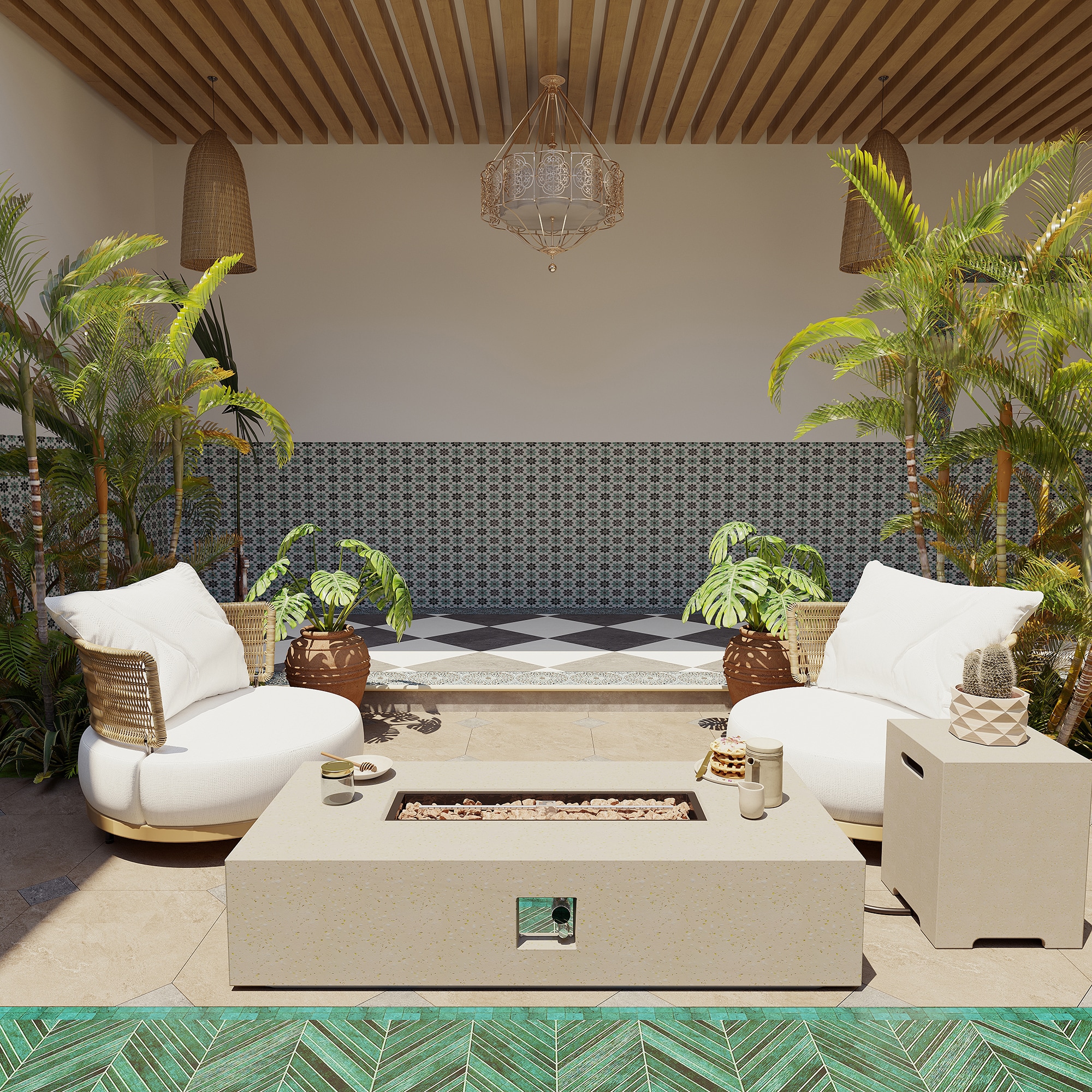  LS-56MGO-GREY-L Outdoor-Gas-Firepits - View #2