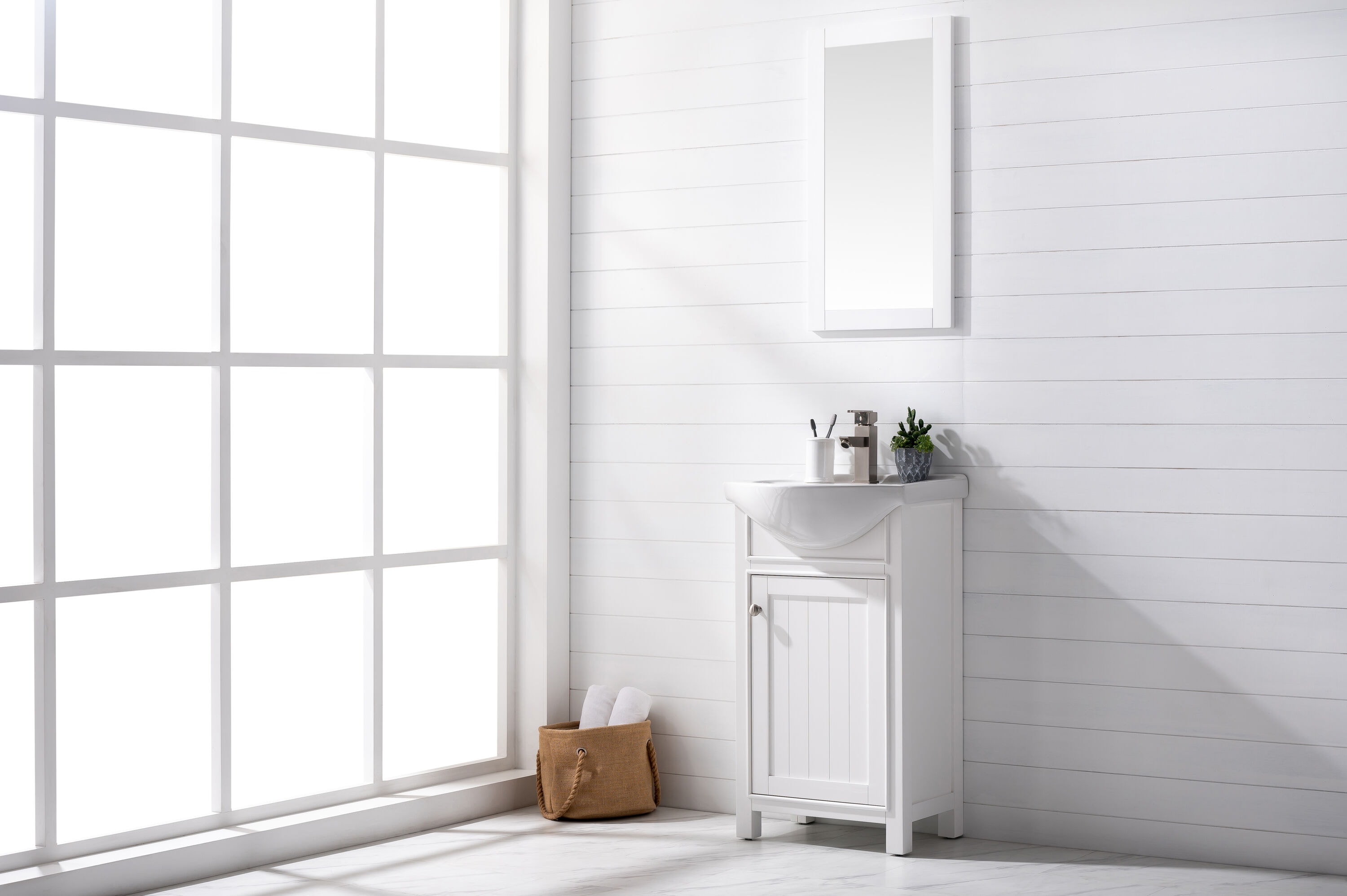 Design Element S05-20-WT Bath-Vanity-Combo - View #3