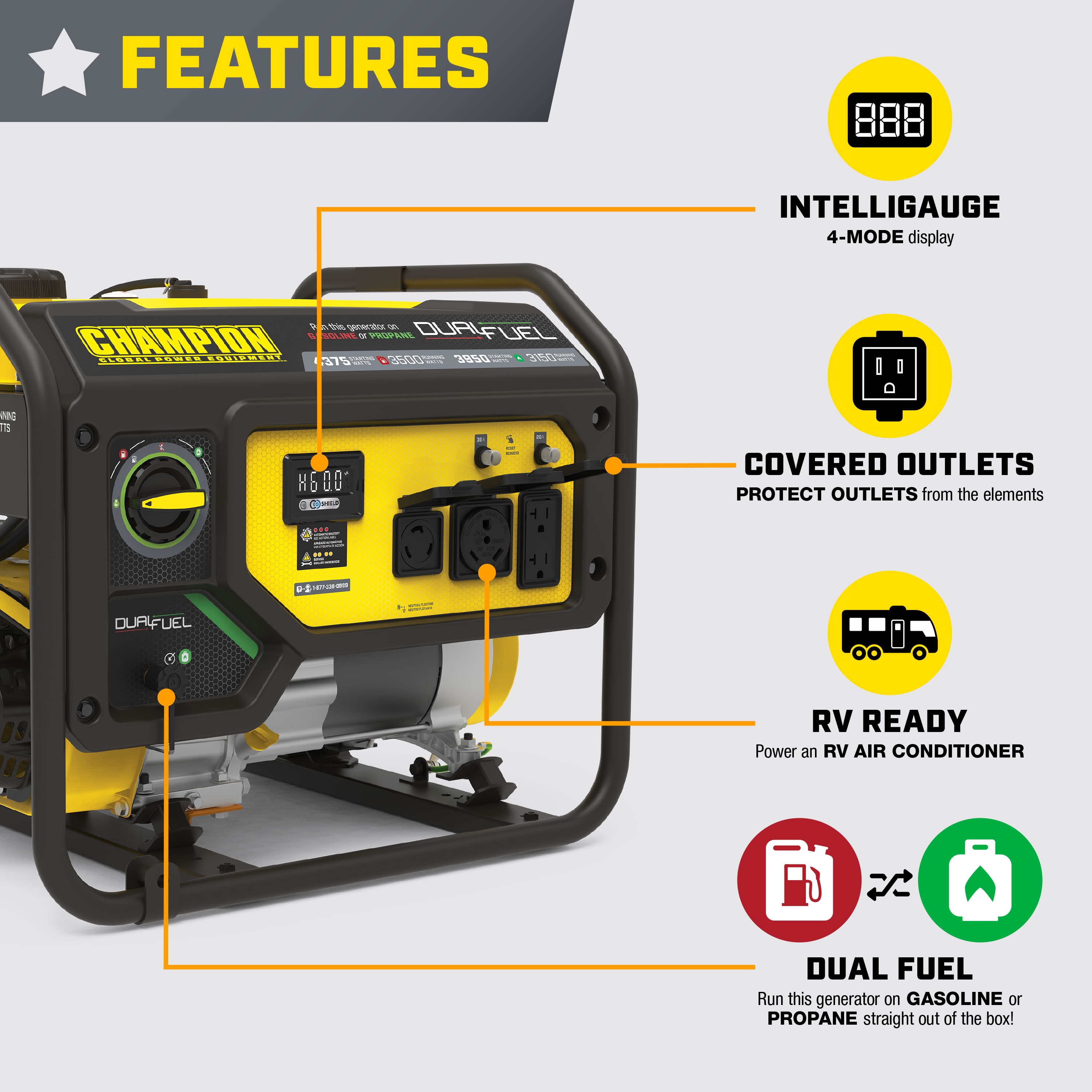 Champion Power Equipment 201296 Portable-Generators - View #2