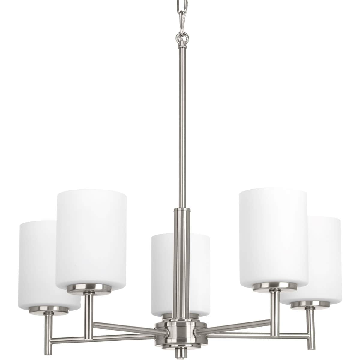Progress Lighting Replay 5-Light Black Modern/Contemporary Chandelier