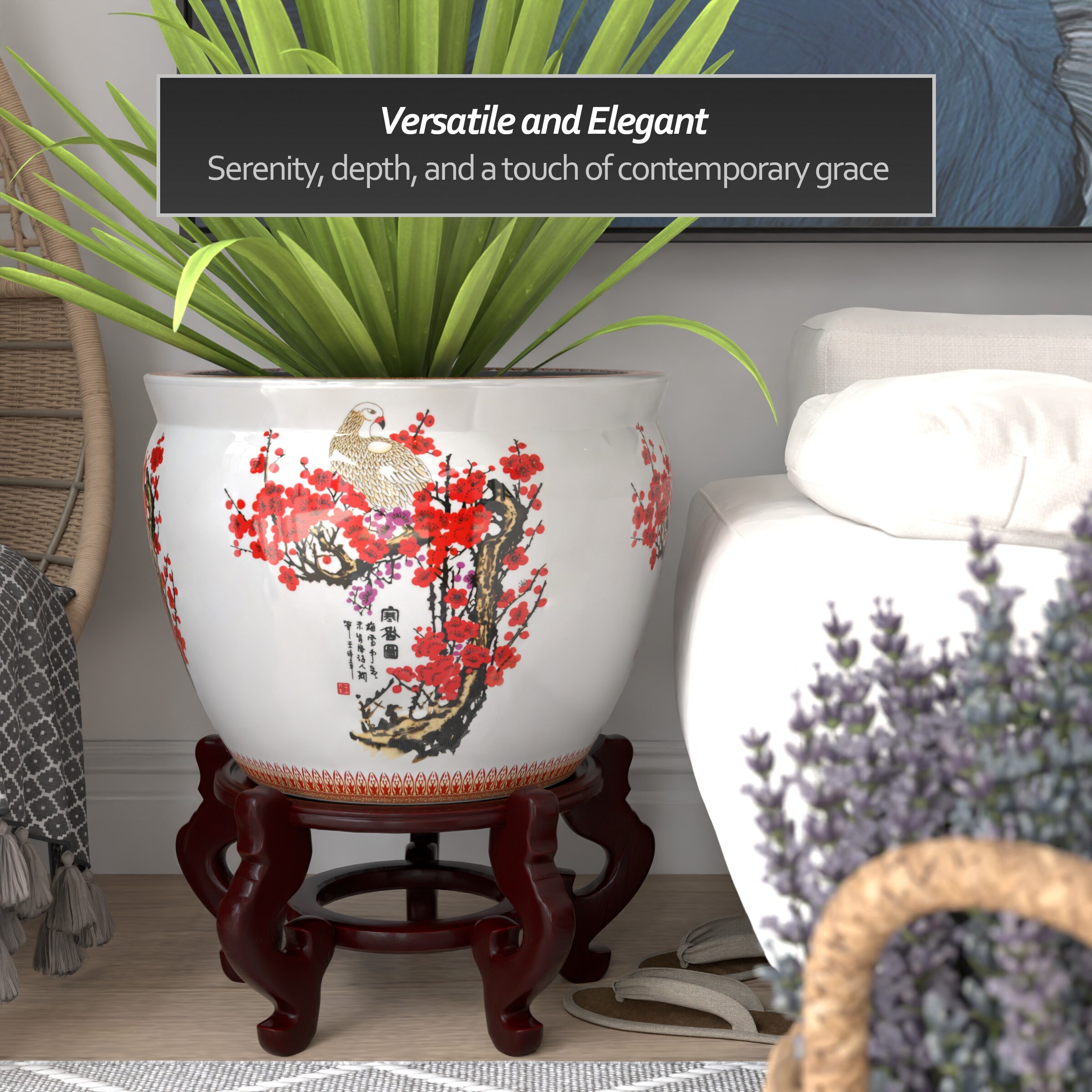 Red Lantern BW-20FISH-CBLOS Planter-Window-Box - View #5