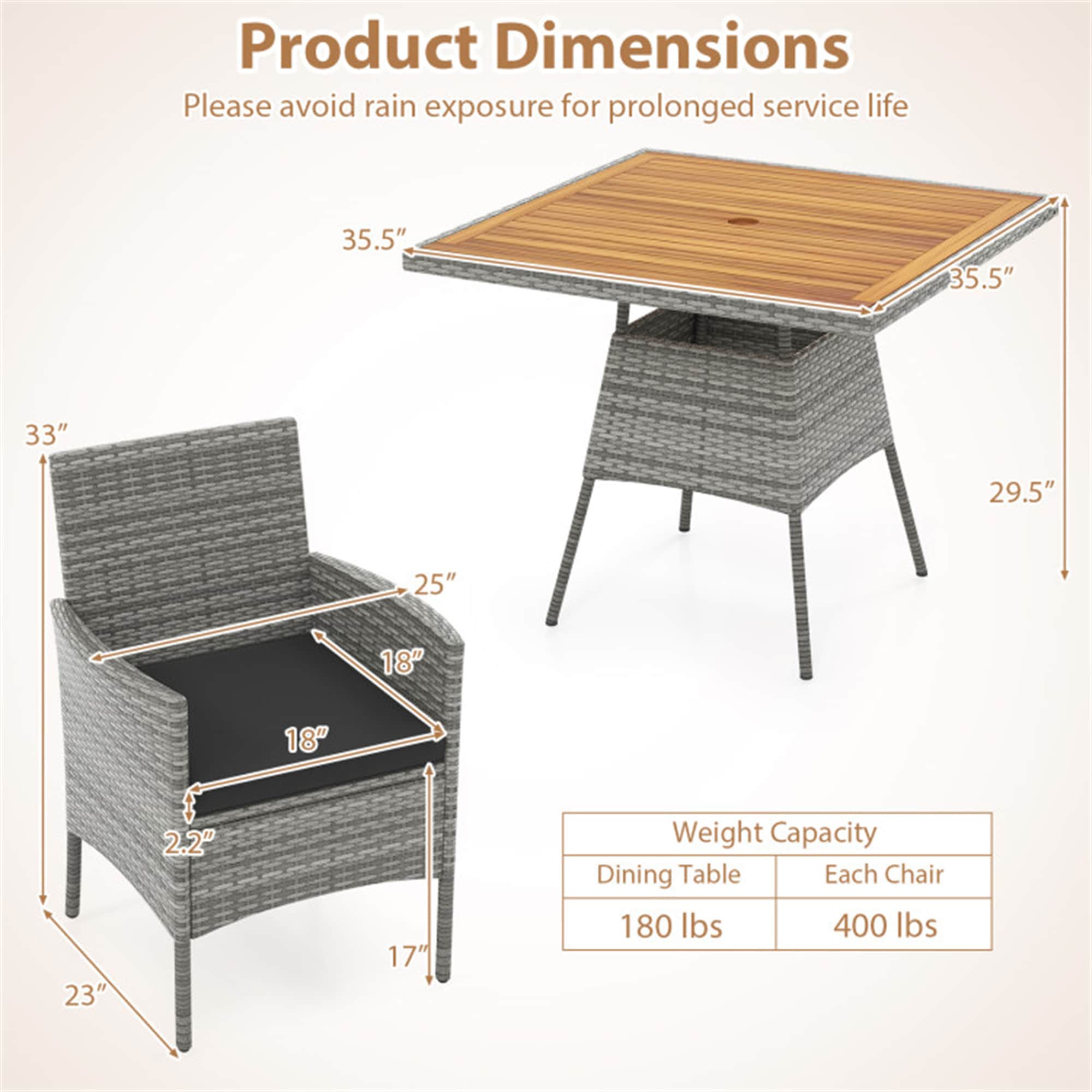 BABOOM BOM-P217540-OR Patio-Dining-Sets - View #3