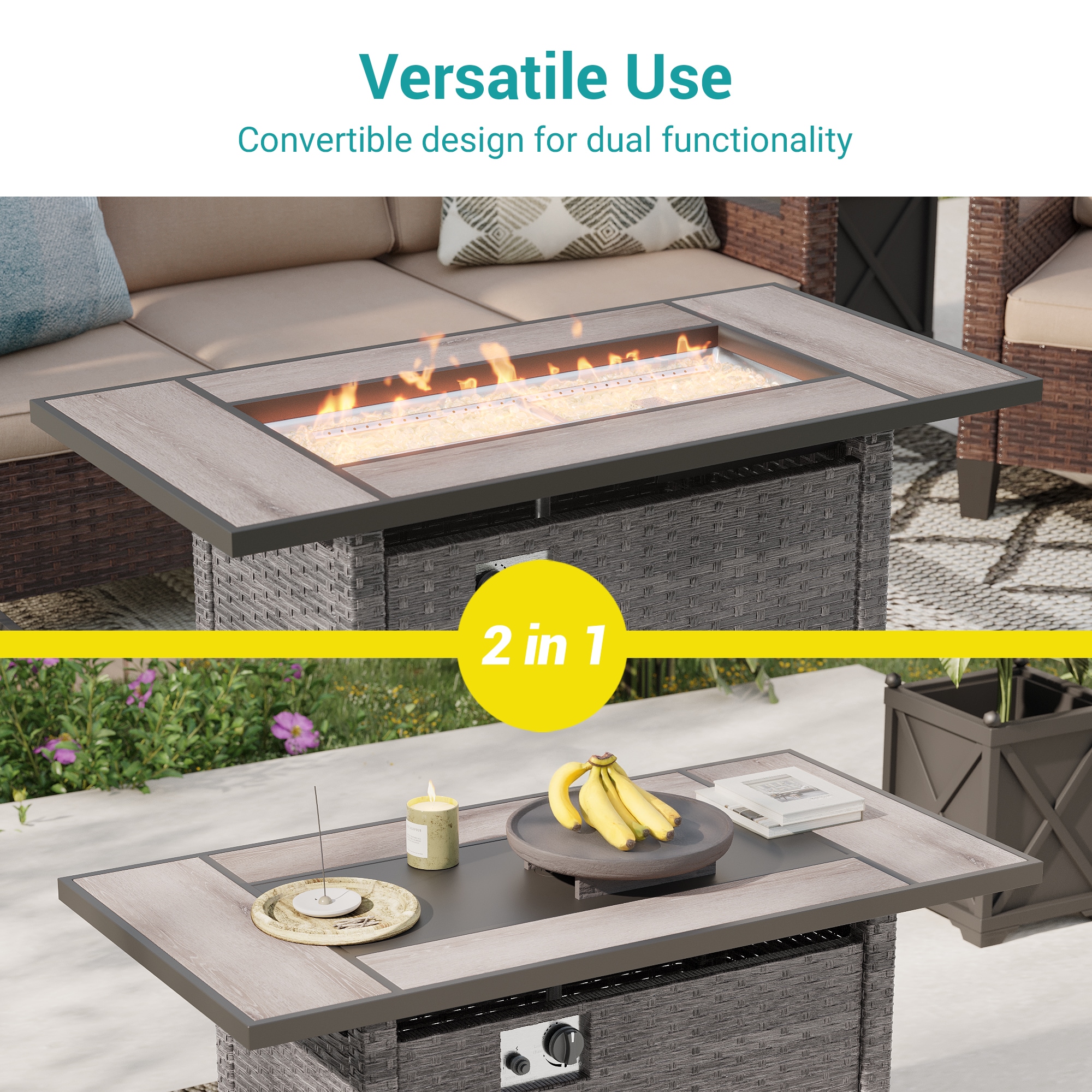 ACEGOSES LW-R115T5-GY Outdoor-Gas-Firepits - View #6
