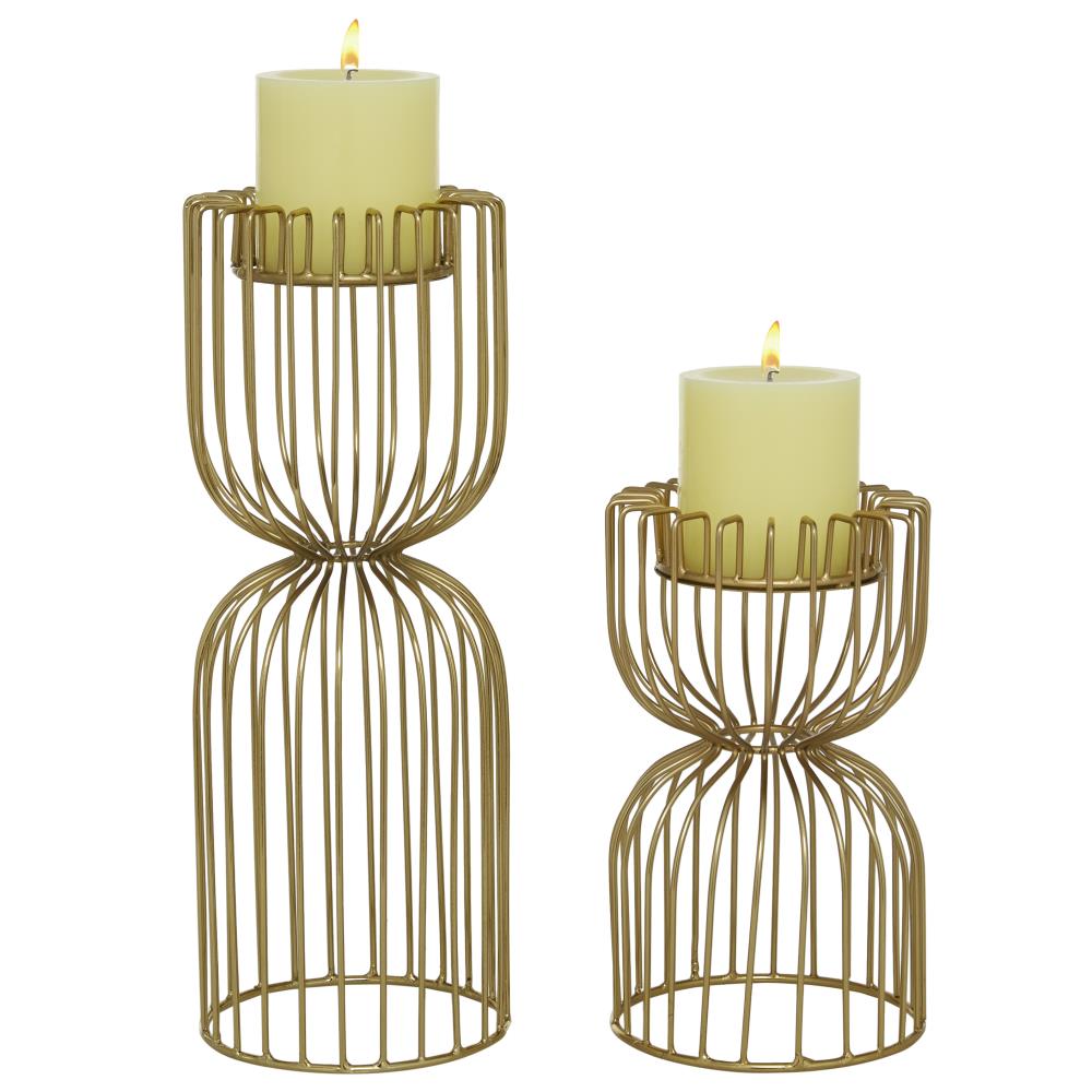 Grayson Lane 18328 2 Candle Pillar Candle Holder