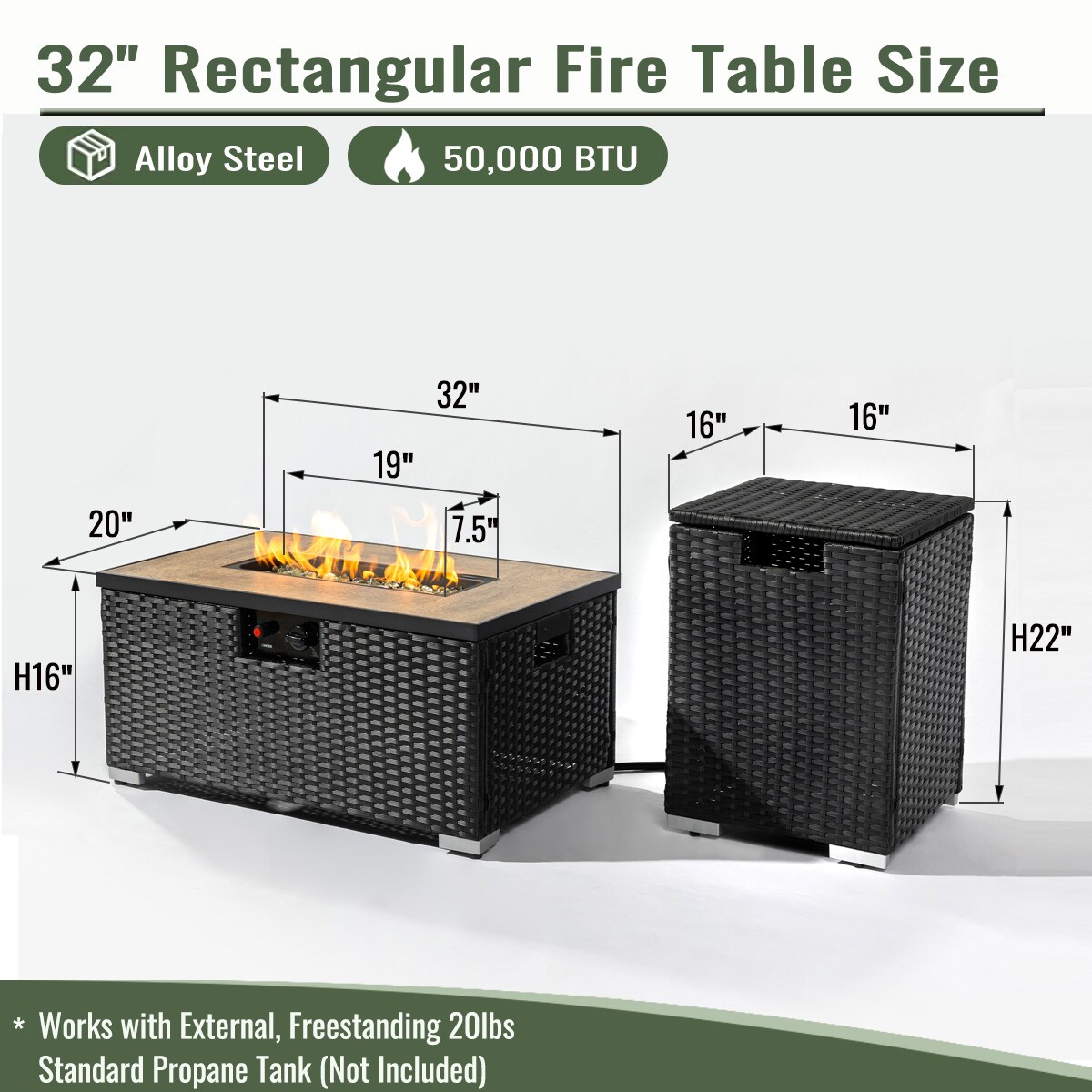 Tatayosi JL-3P202194 Outdoor-Gas-Firepits - View #15