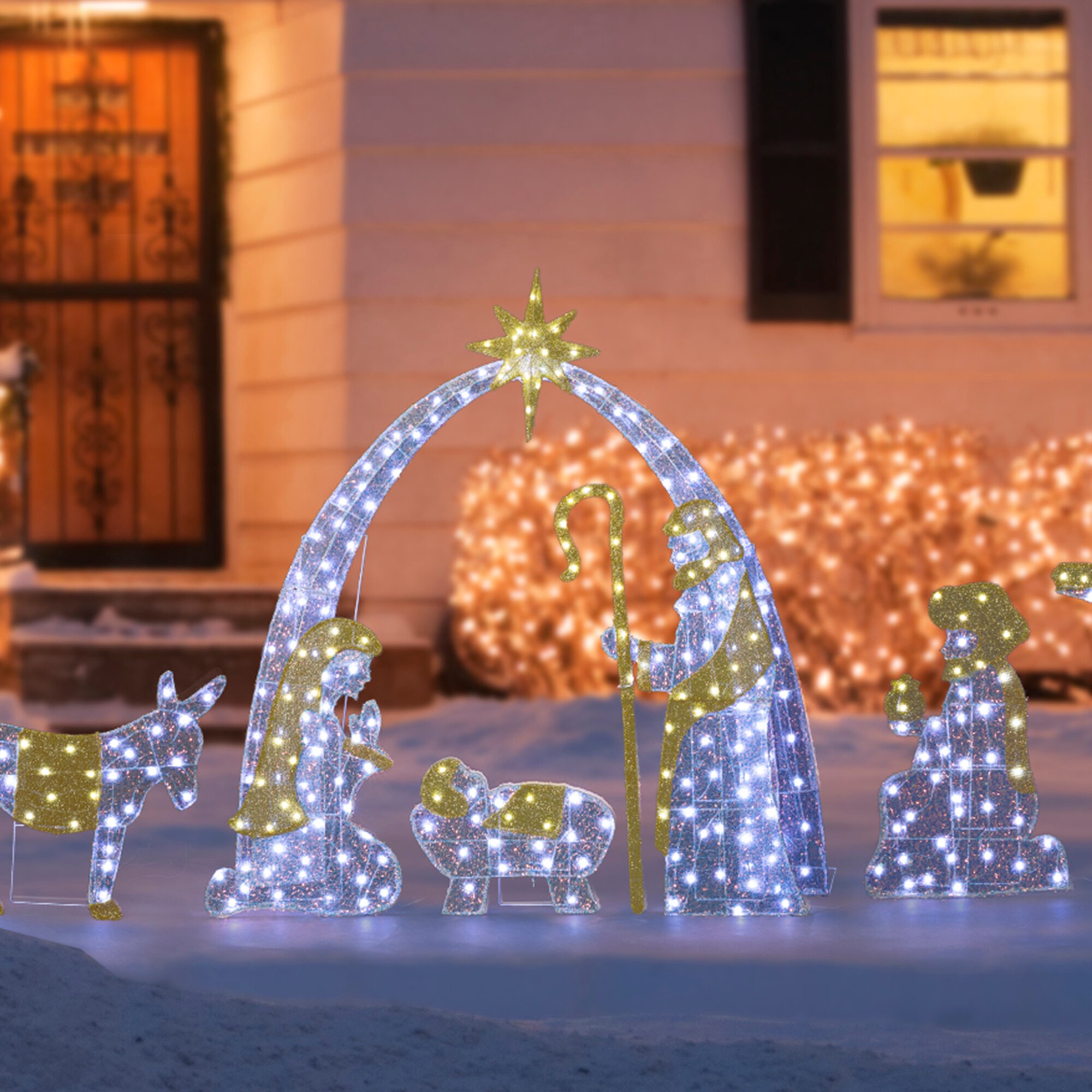 Glitzhome 2039800015 Outdoor-Christmas-Decor - View #11