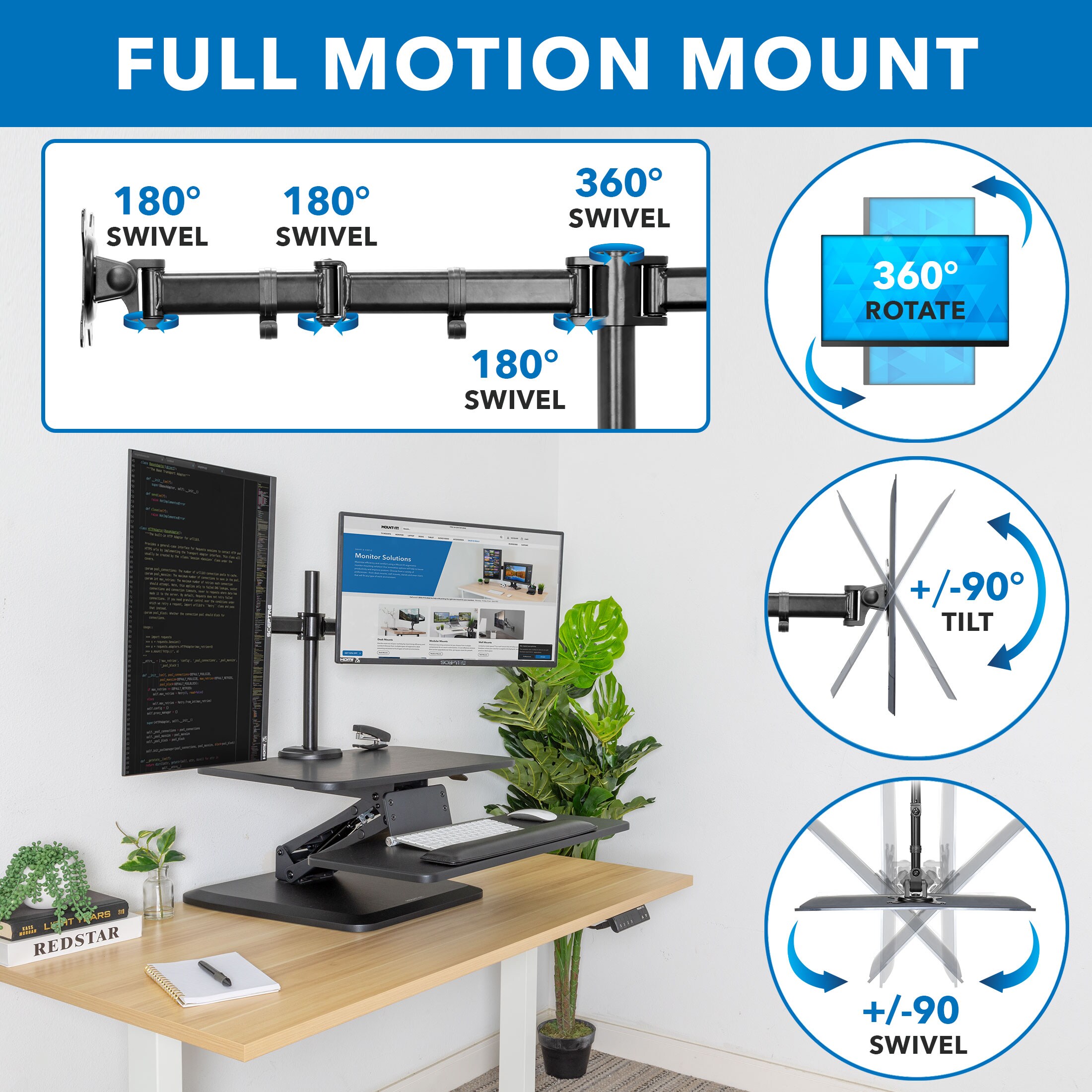 Mount-It! MI-7914 desks - View #5