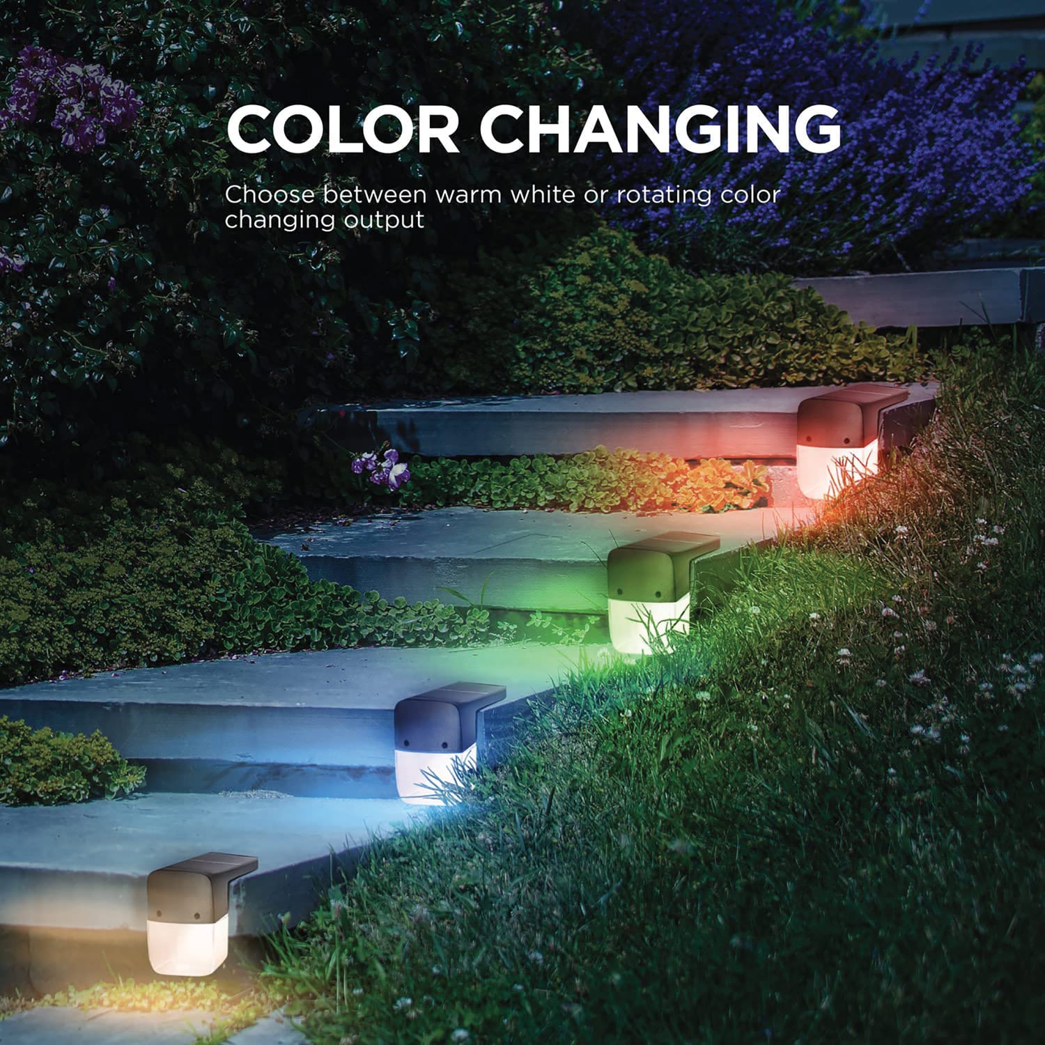 colored solar lights lowes