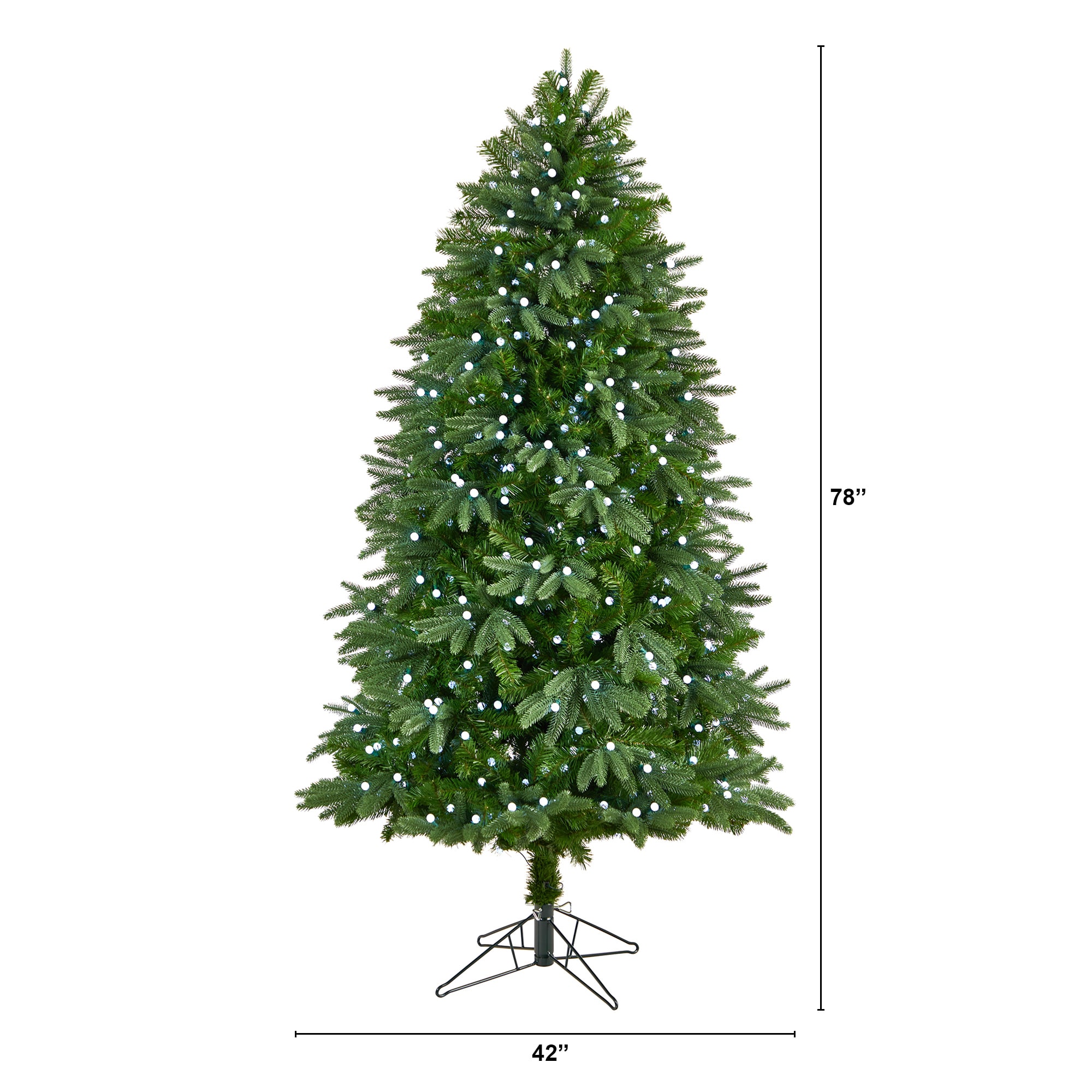 Nearly Natural T3292 Artificial-Christmas-Trees - View #3