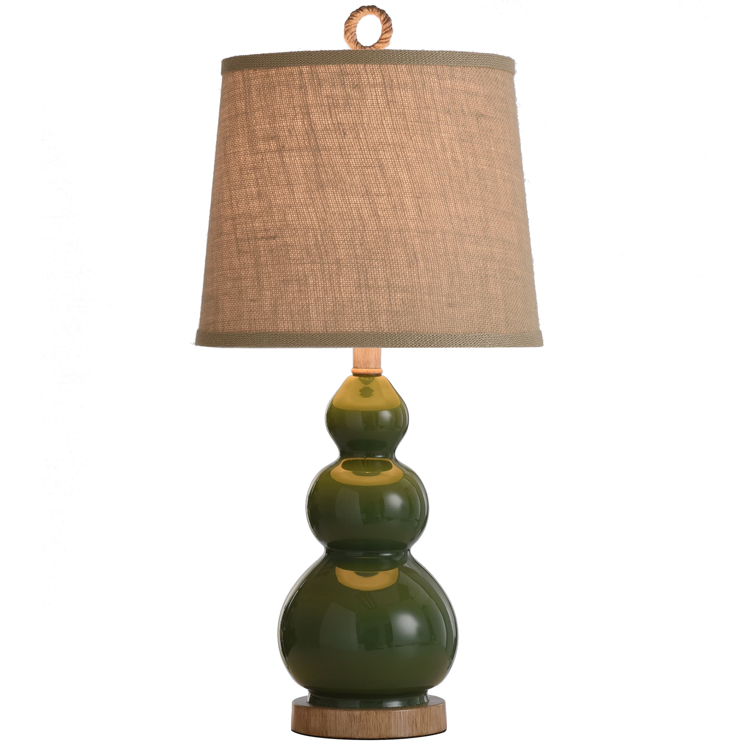 dark green table lamp shade