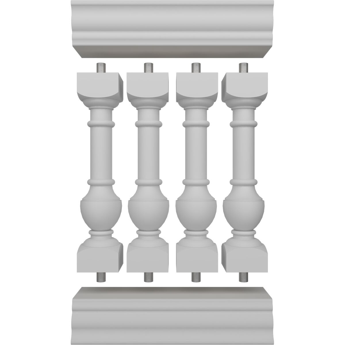 Ekena Millwork BALK38X024YOG railings - View #5