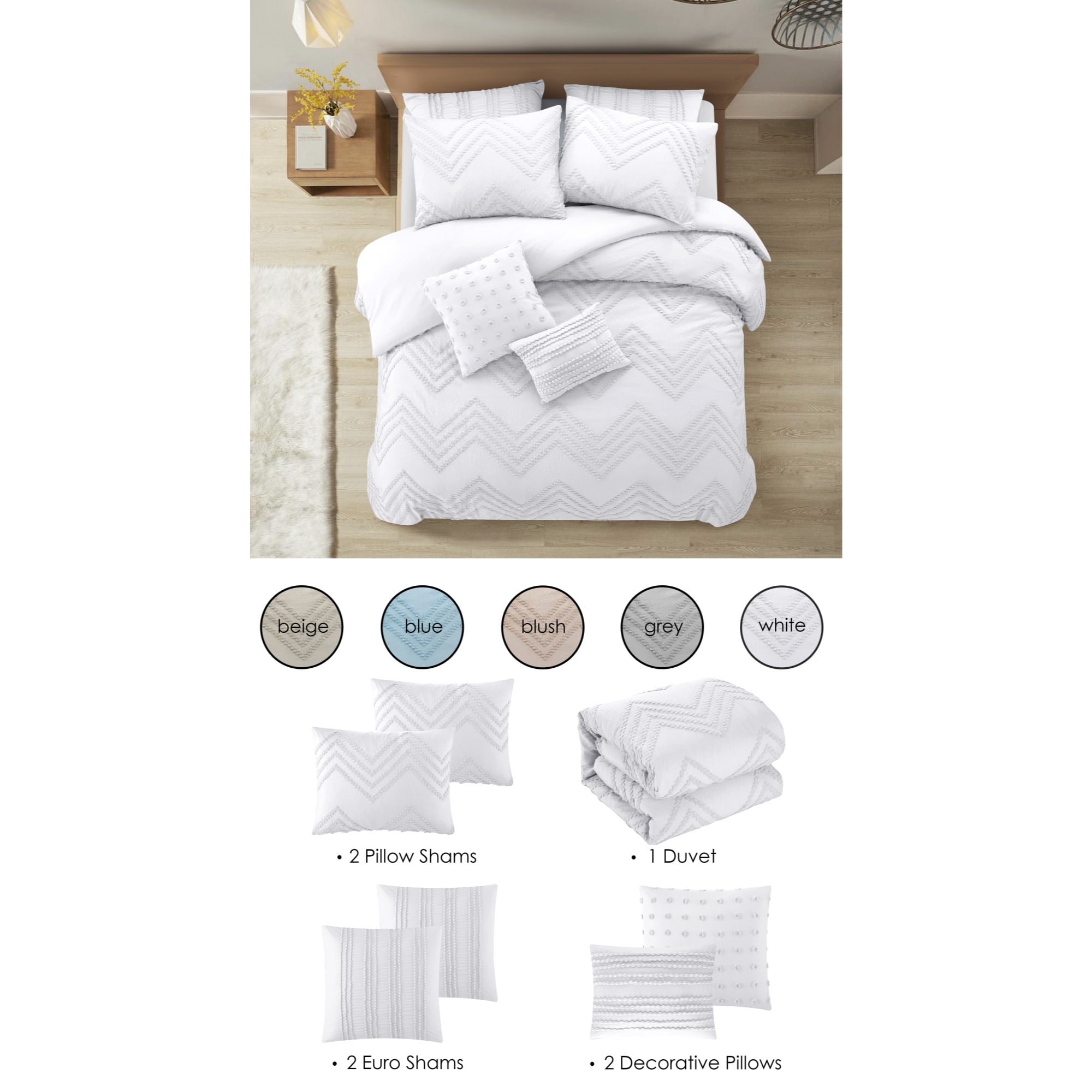 Grace Living GDV369-32WEQ-LS Comforters-And-Bedspreads - View #3