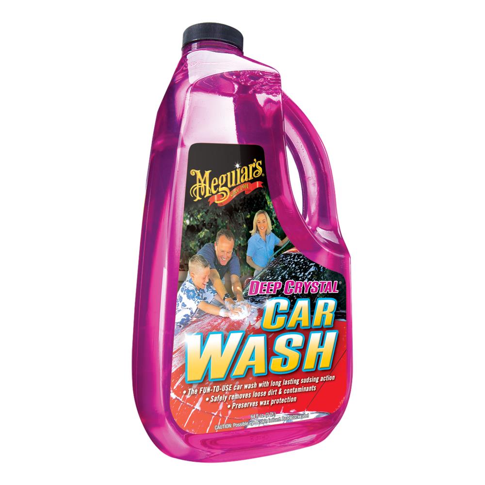 Meguiar's Deep Crystal Car Wash, G10464, 64 Oz 64-fl oz Car Exterior Wash  in the Car Exterior Cleaners department at