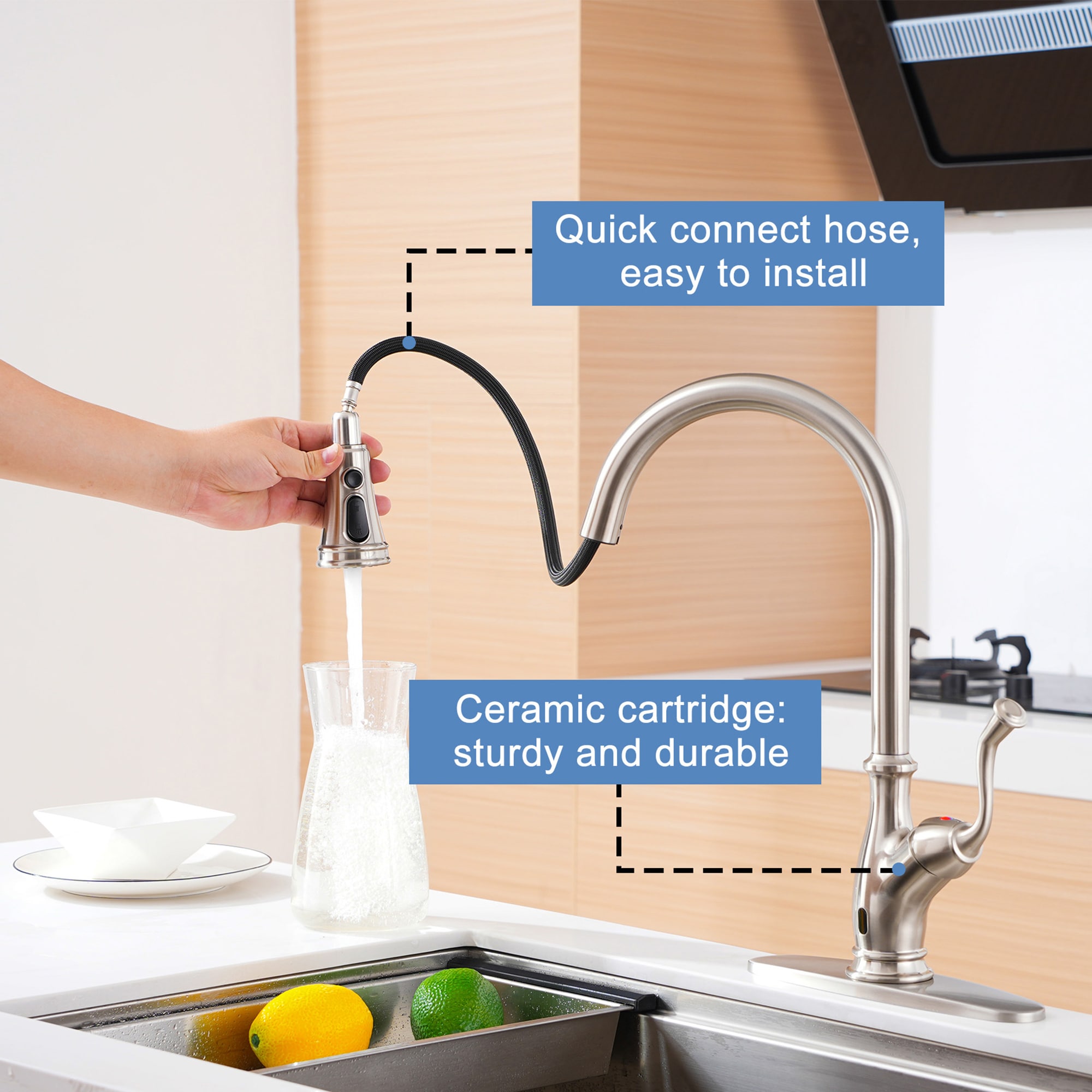 Clihome CL-MS0675-BN Kitchen-Faucets - View #9