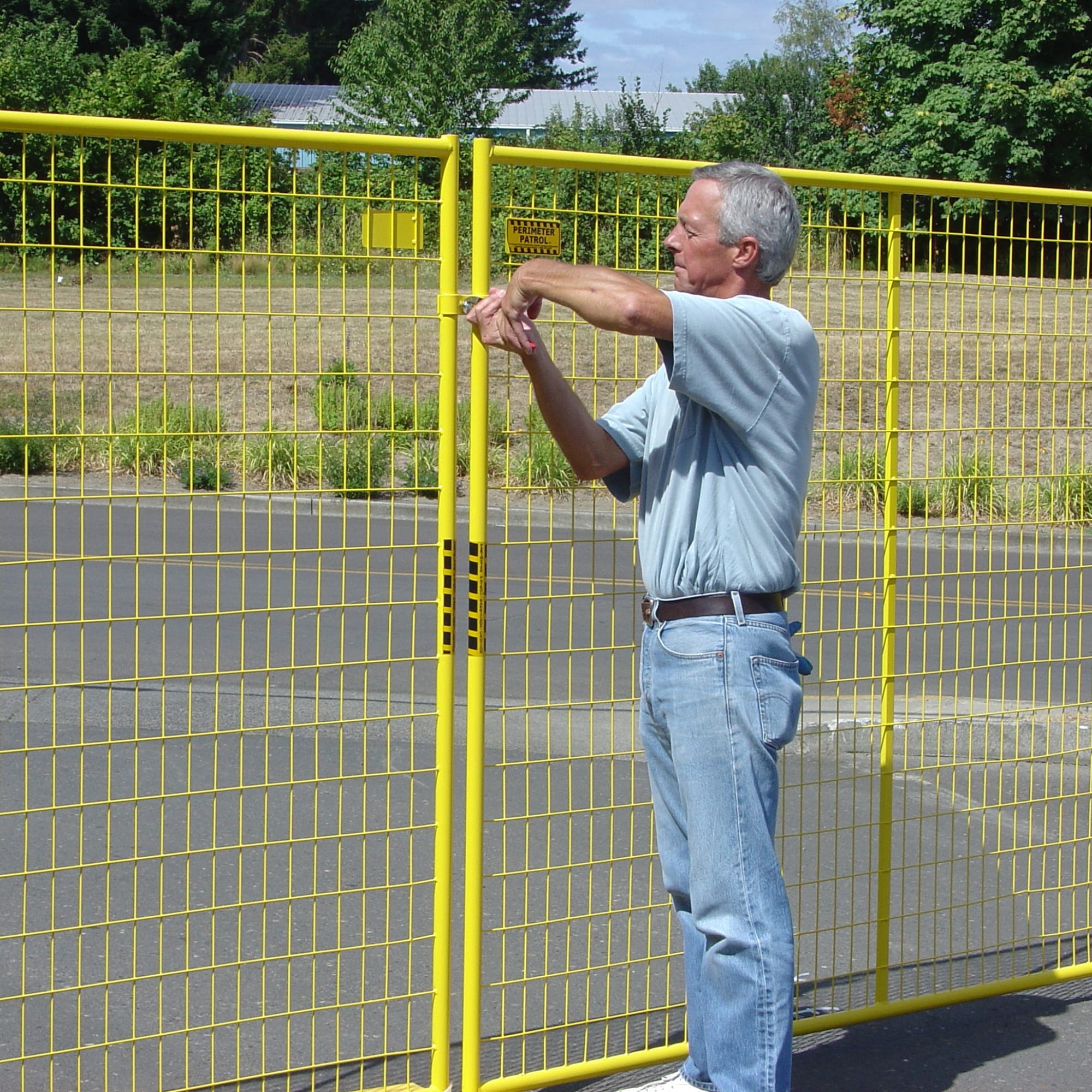 Perimeter Patrol RF 12806 Temporary-Fencing - View #14