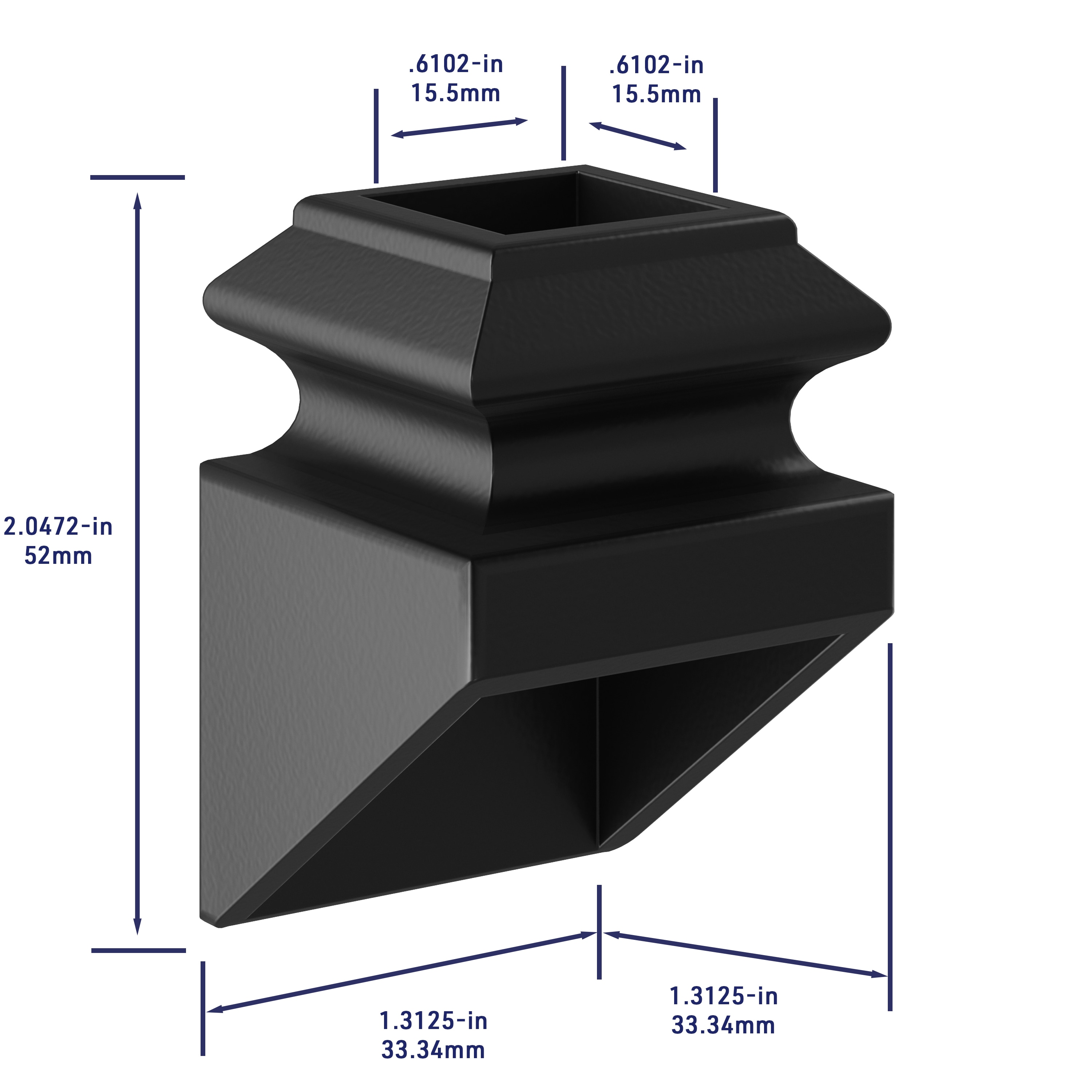 Crown Heritage 4983822FB Interior-Stairpart-Balusters - View #2