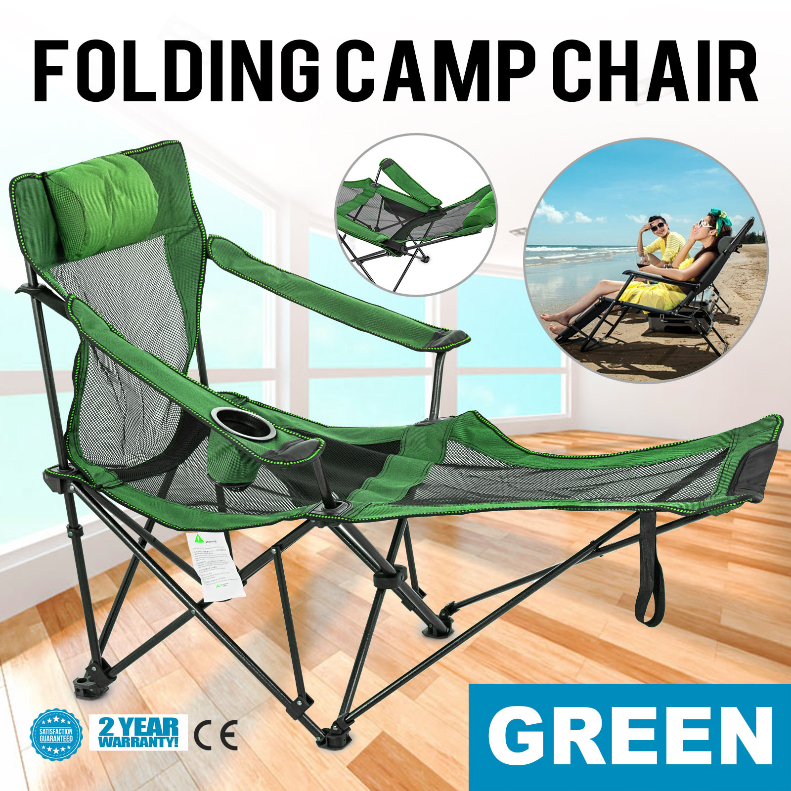 VEVOR XXTYZDGREEN000001V0 Beach-Camping-Chairs - View #5