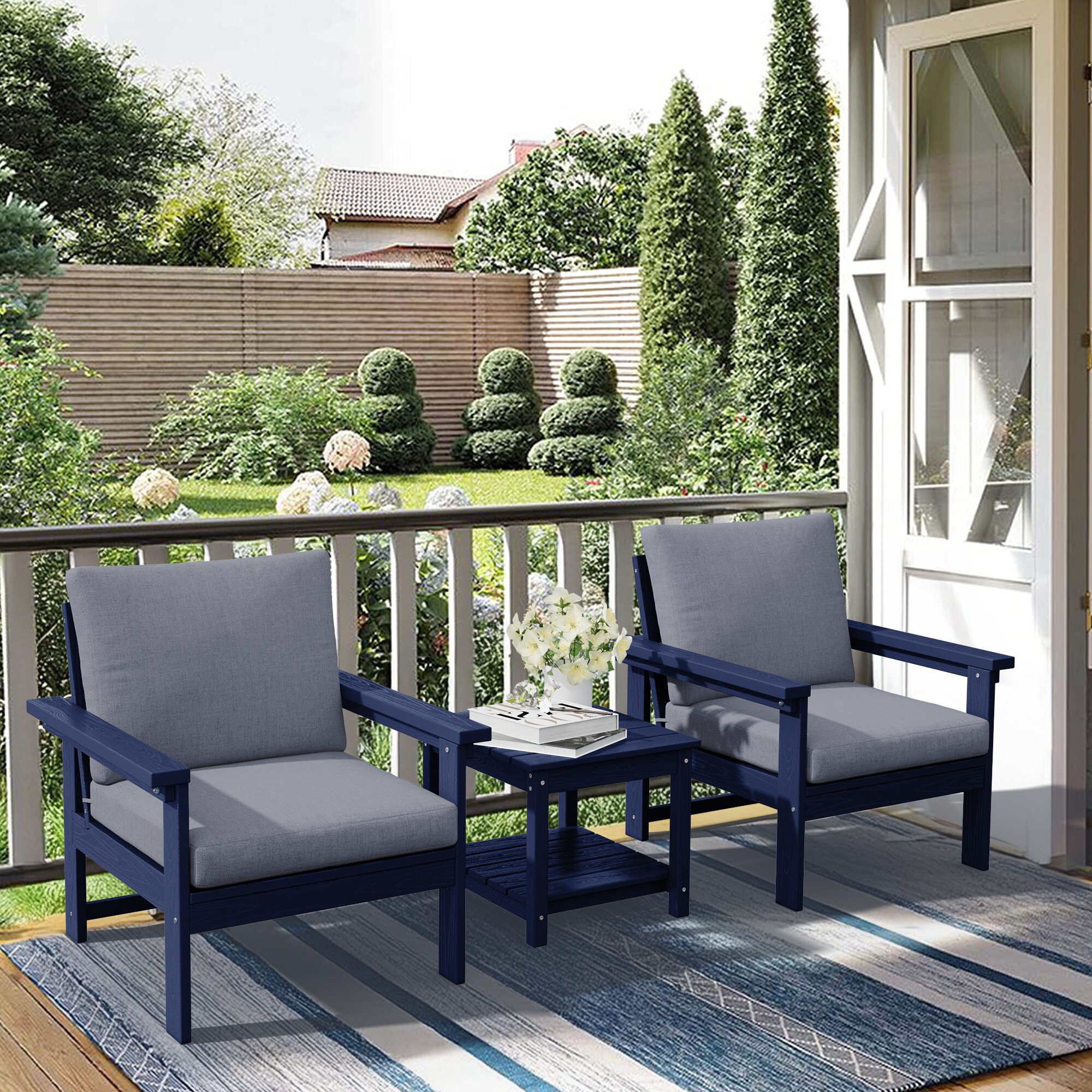 JEAREY PEZHSF03-BJ-NG Patio-Conversation-Sets - View #2