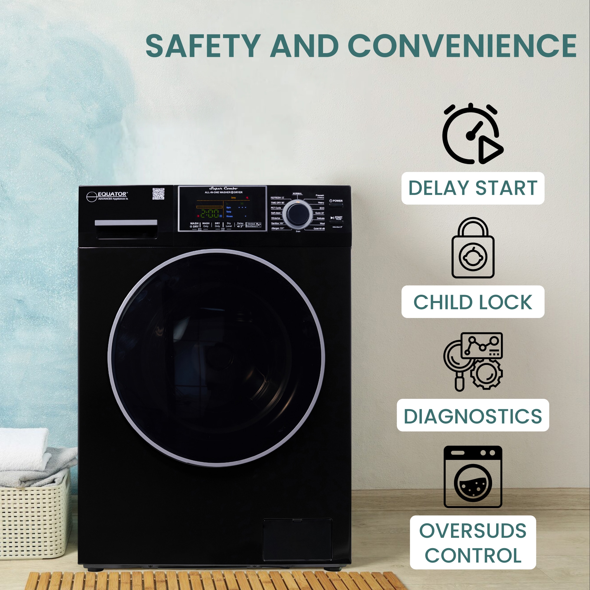 Equator Advanced Appliances EZ 4600 B Combination-Washers-Dryers - View #14