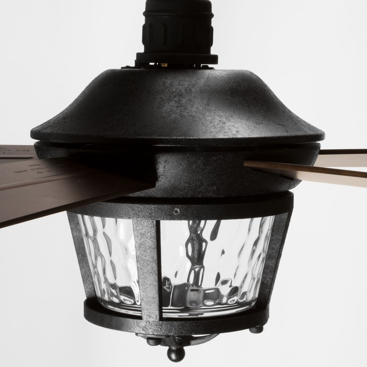 Smyrna 52" Black Ceiling Fan with LED Light and Remote