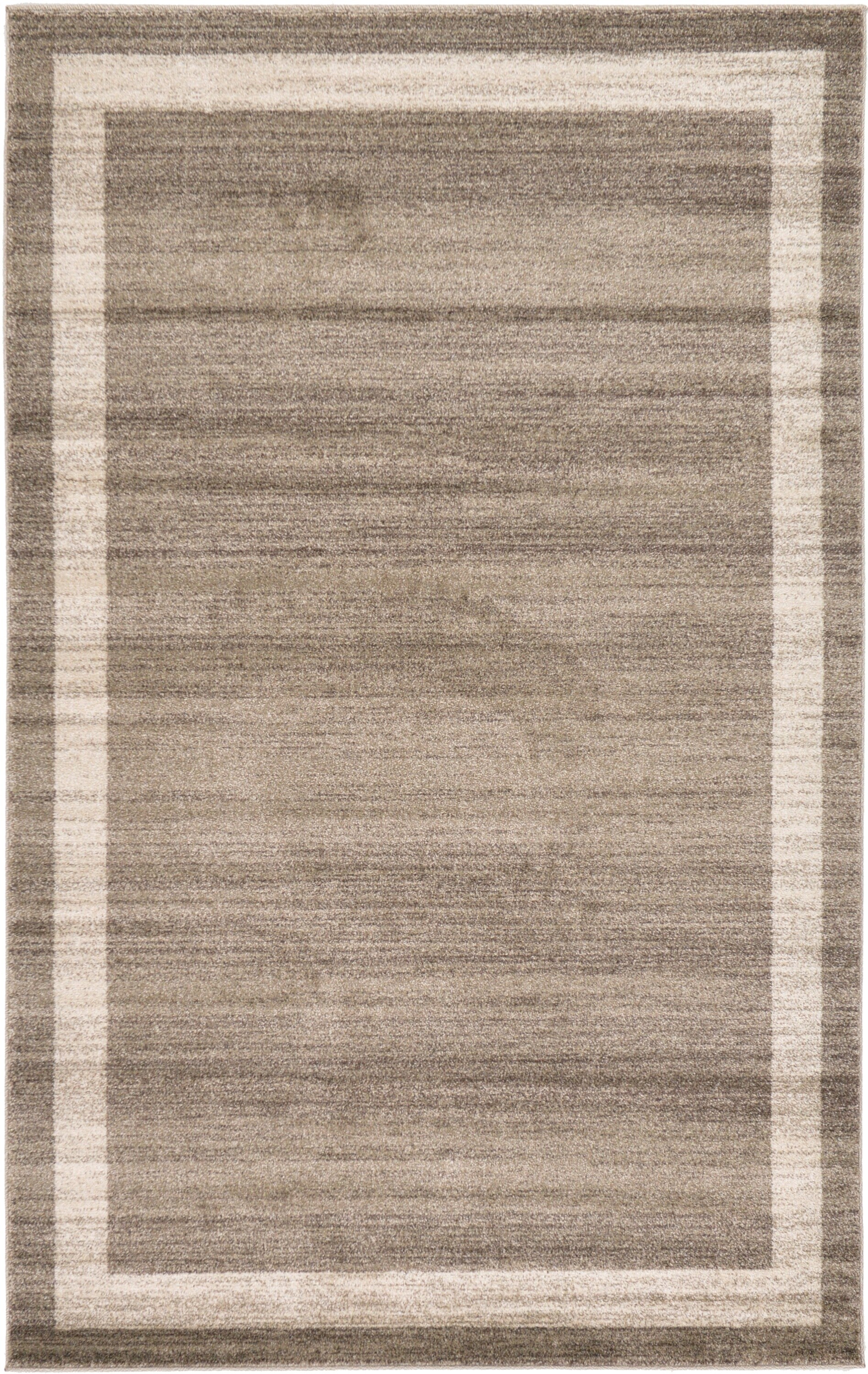 Handmade Tufted Easy-Care Reversible Rug in Light Brown/Beige